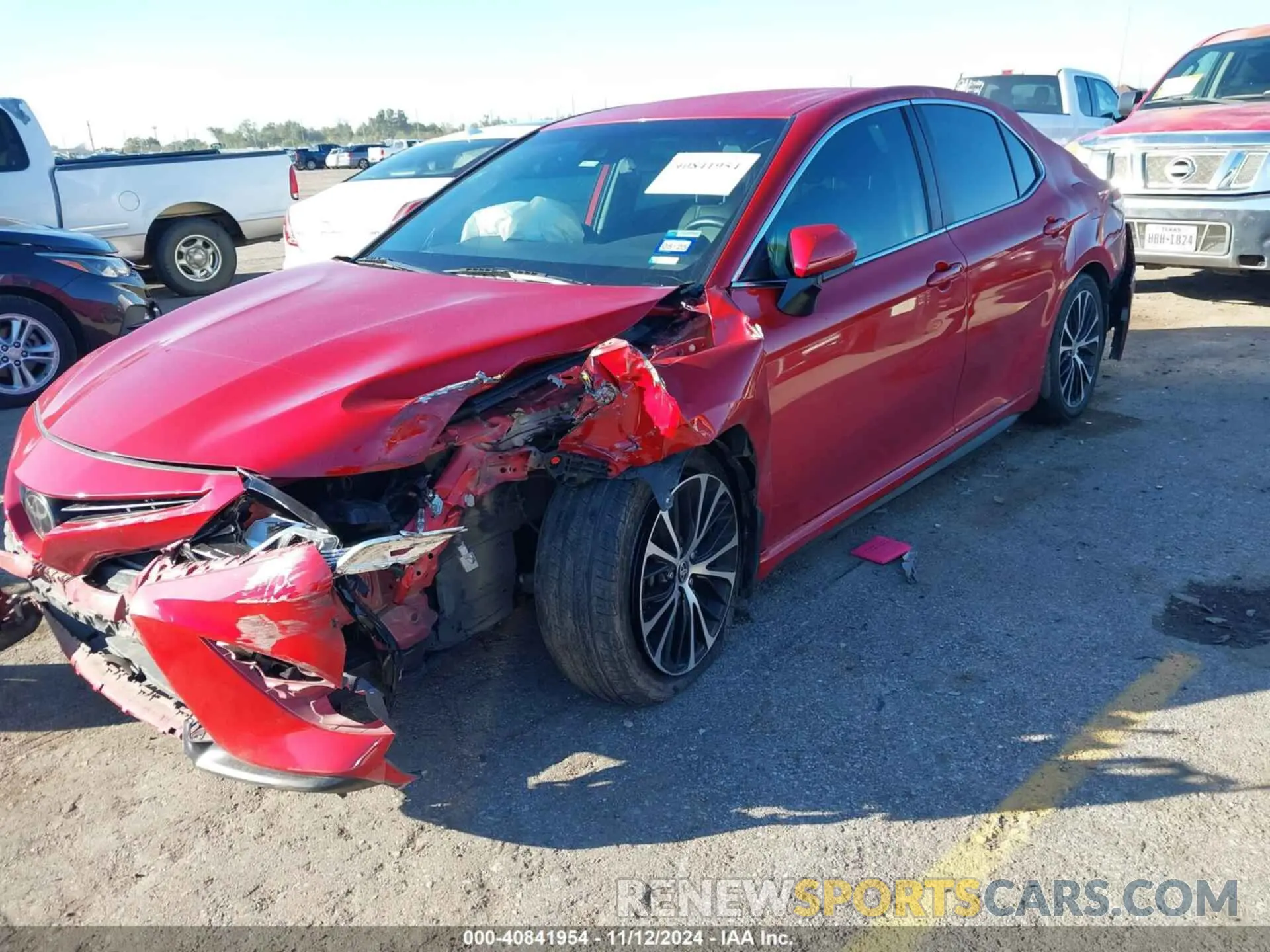 2 Photograph of a damaged car 4T1G11AK2LU386334 TOYOTA CAMRY 2020