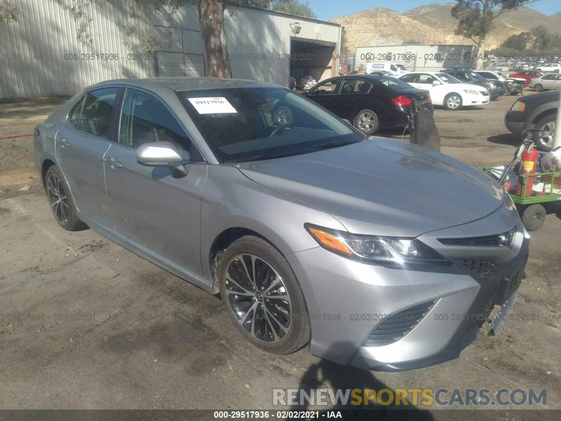 1 Photograph of a damaged car 4T1G11AK2LU387712 TOYOTA CAMRY 2020