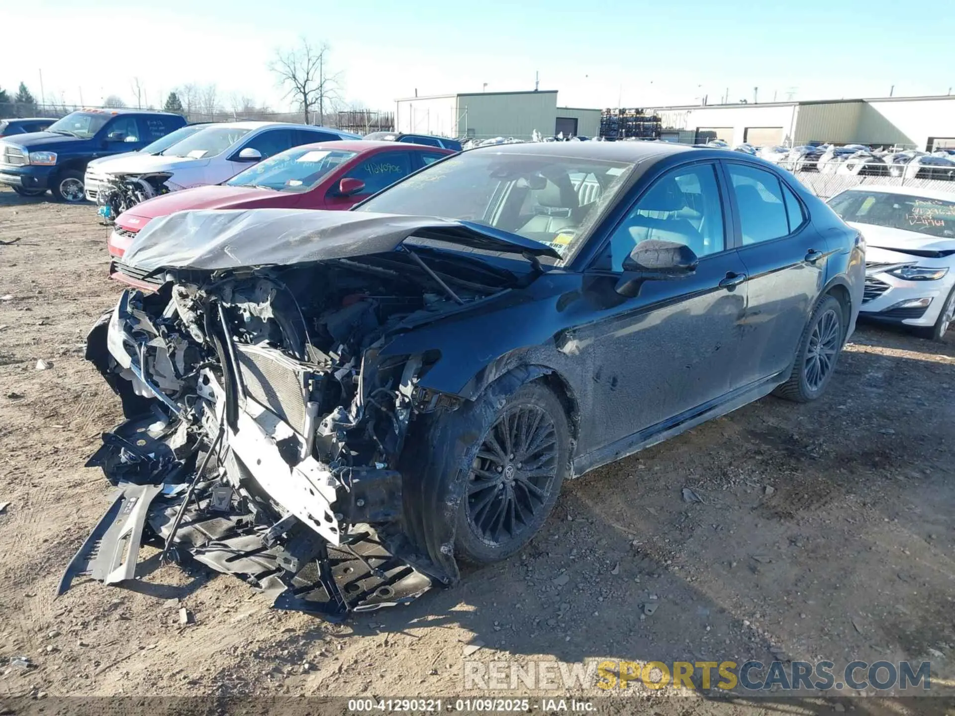 2 Photograph of a damaged car 4T1G11AK2LU390335 TOYOTA CAMRY 2020