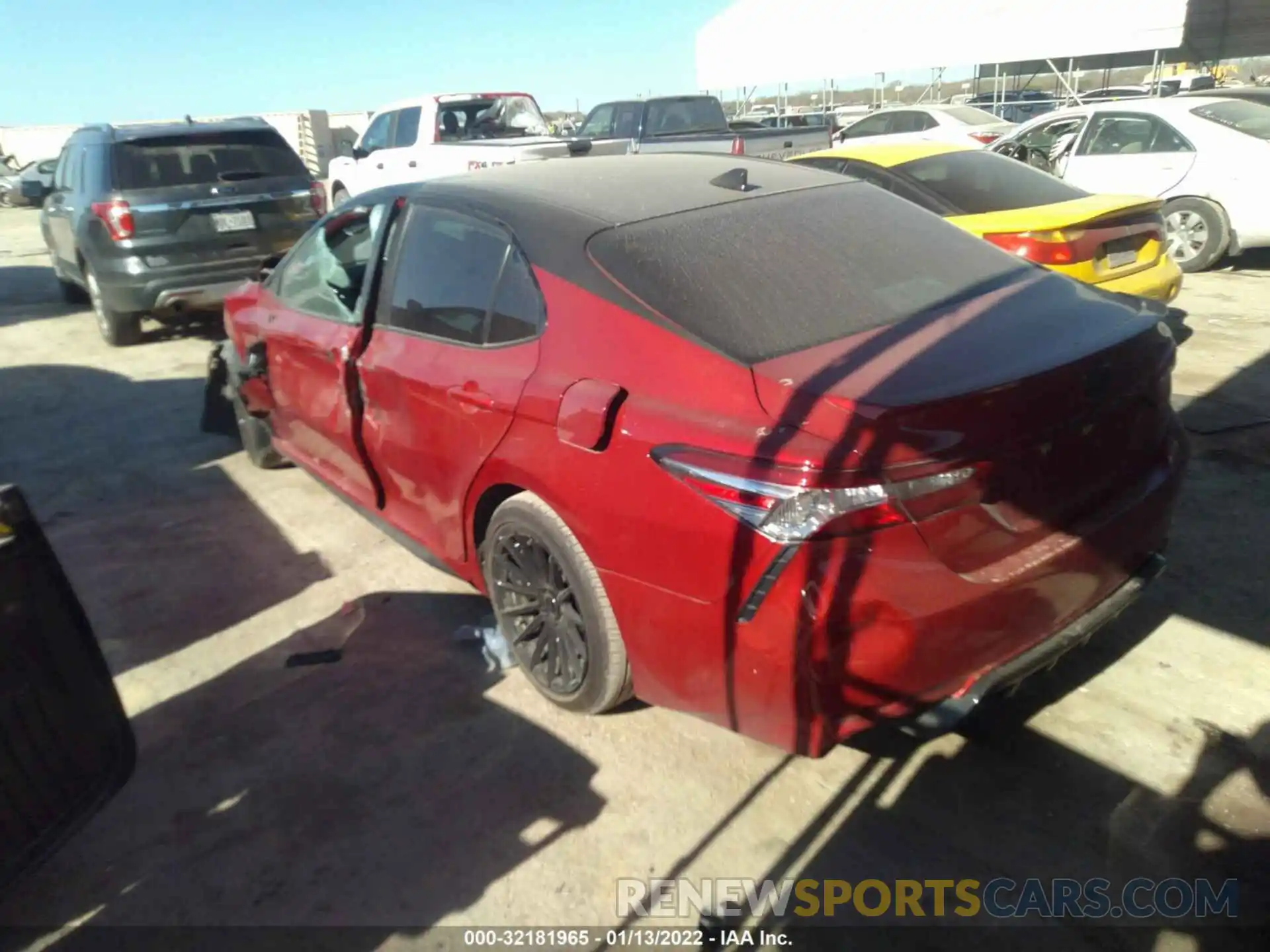 3 Photograph of a damaged car 4T1G11AK2LU397088 TOYOTA CAMRY 2020