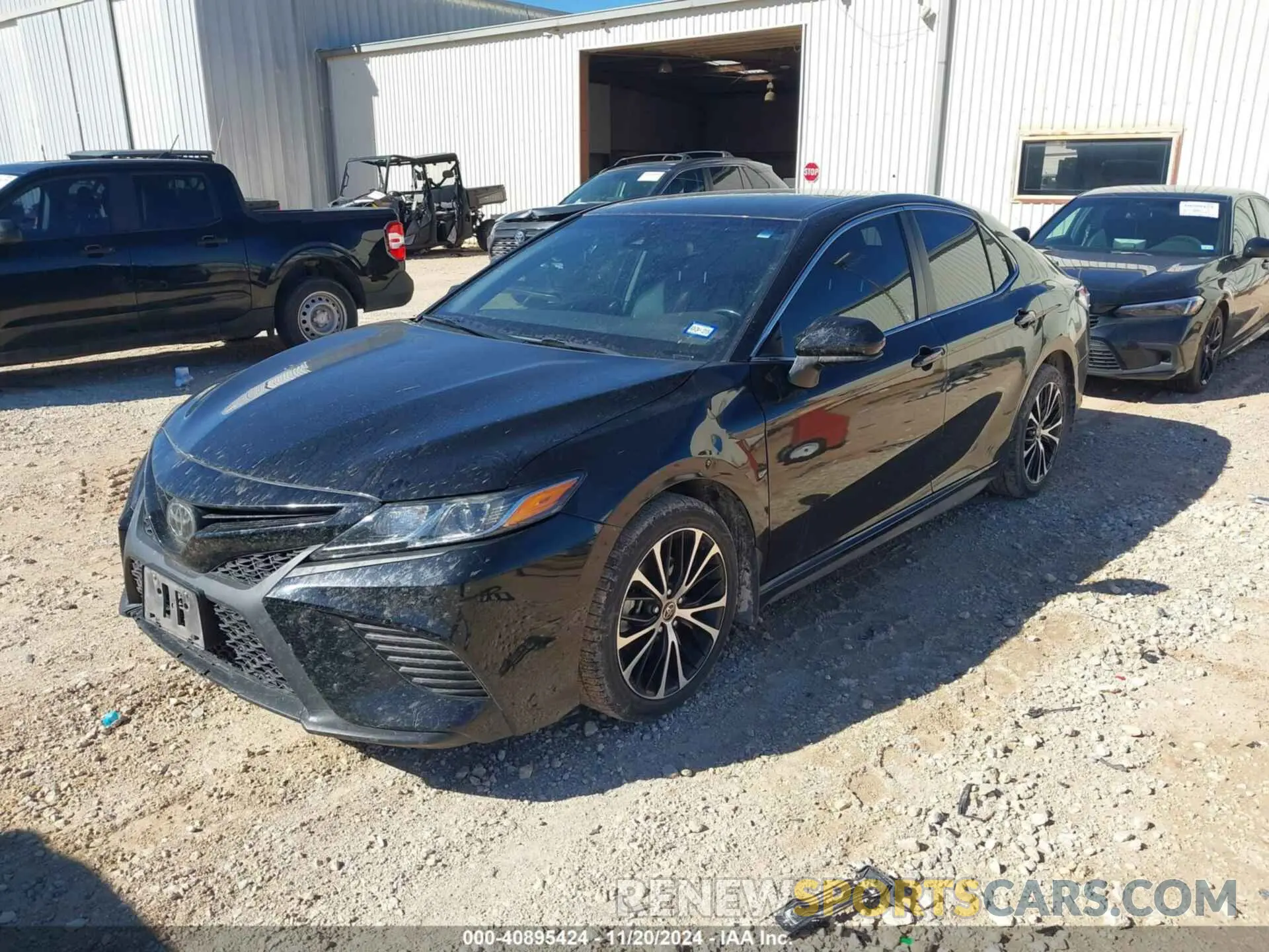 2 Photograph of a damaged car 4T1G11AK2LU401558 TOYOTA CAMRY 2020