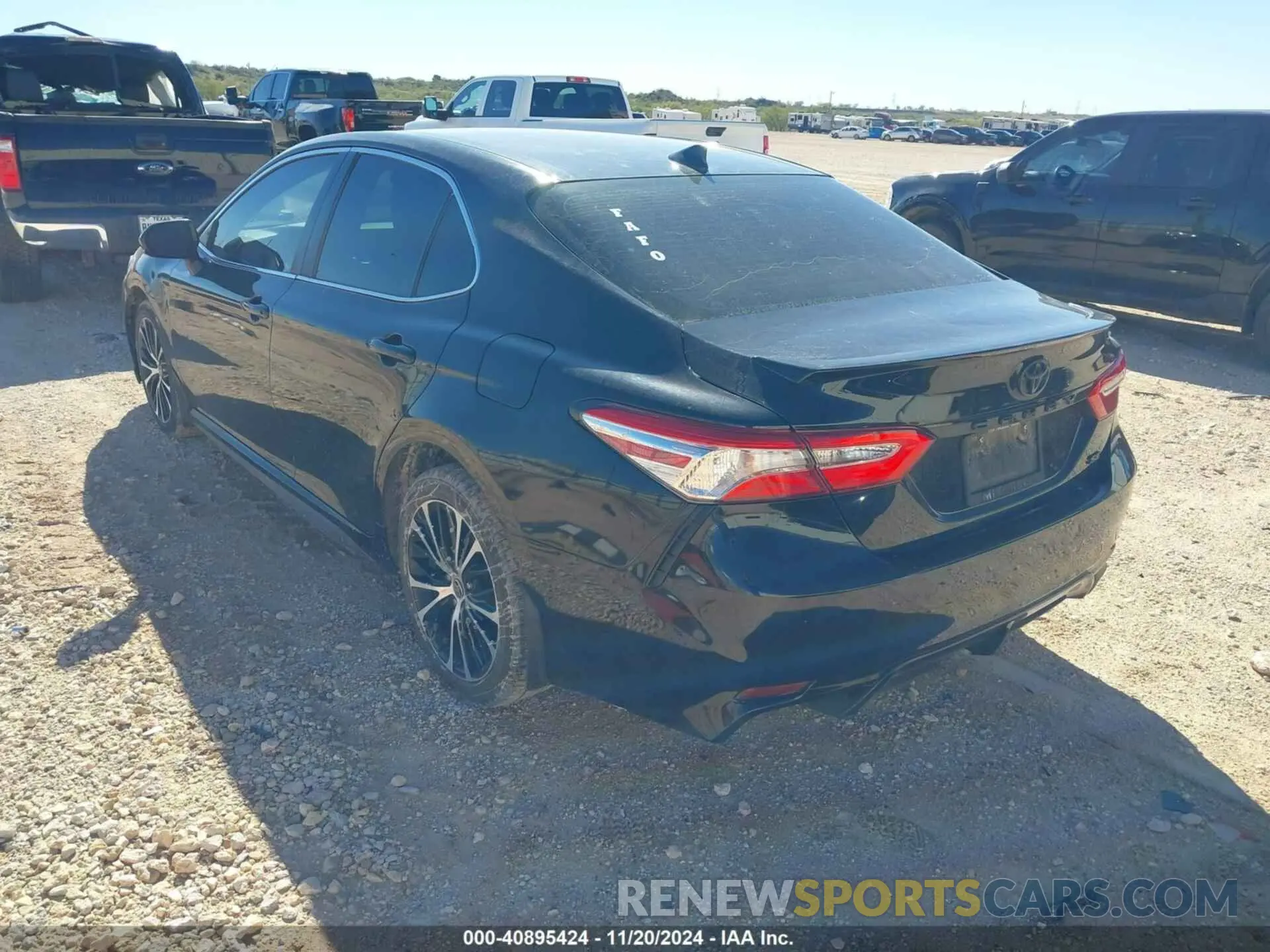3 Photograph of a damaged car 4T1G11AK2LU401558 TOYOTA CAMRY 2020