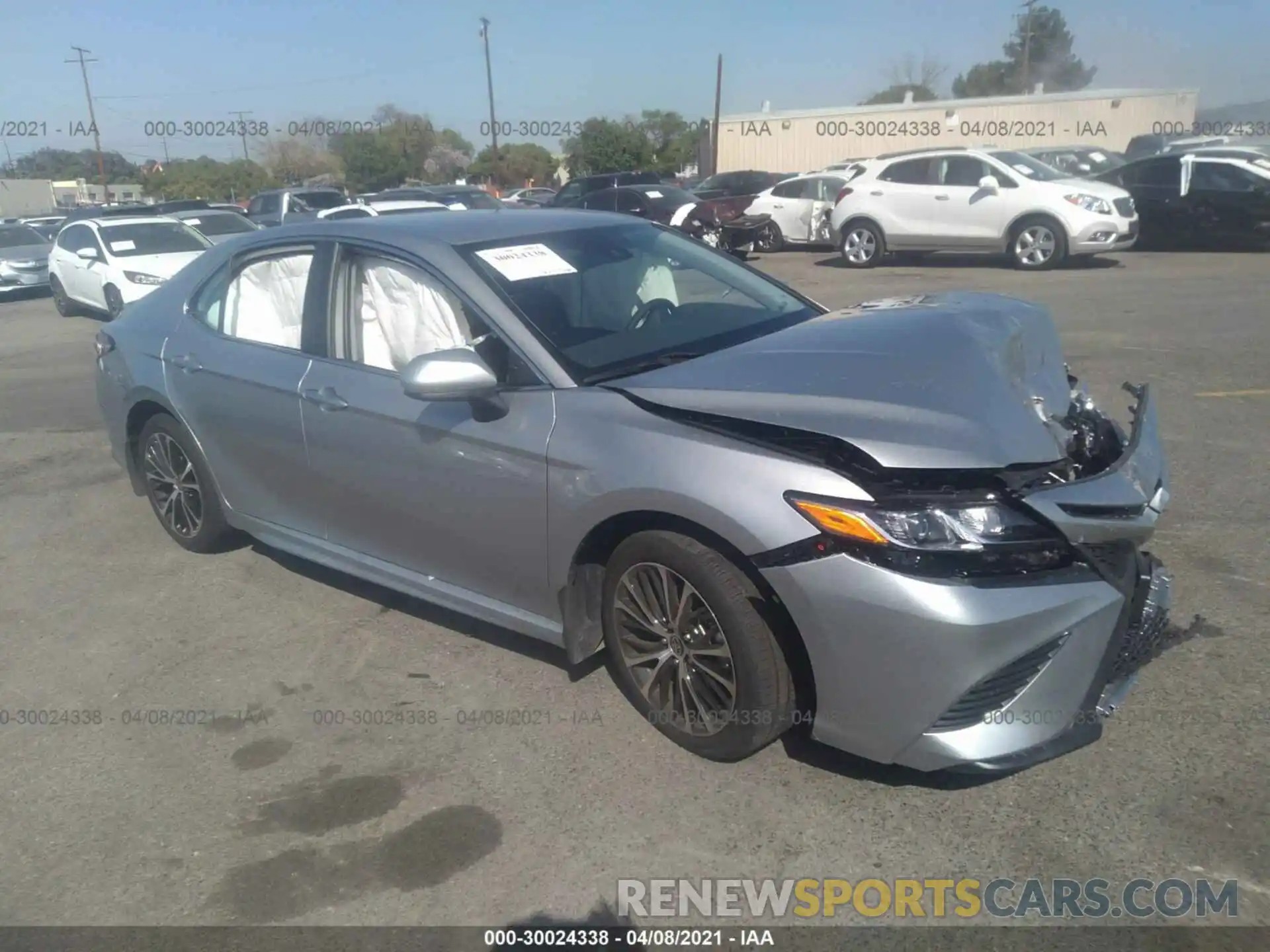 1 Photograph of a damaged car 4T1G11AK2LU502602 TOYOTA CAMRY 2020