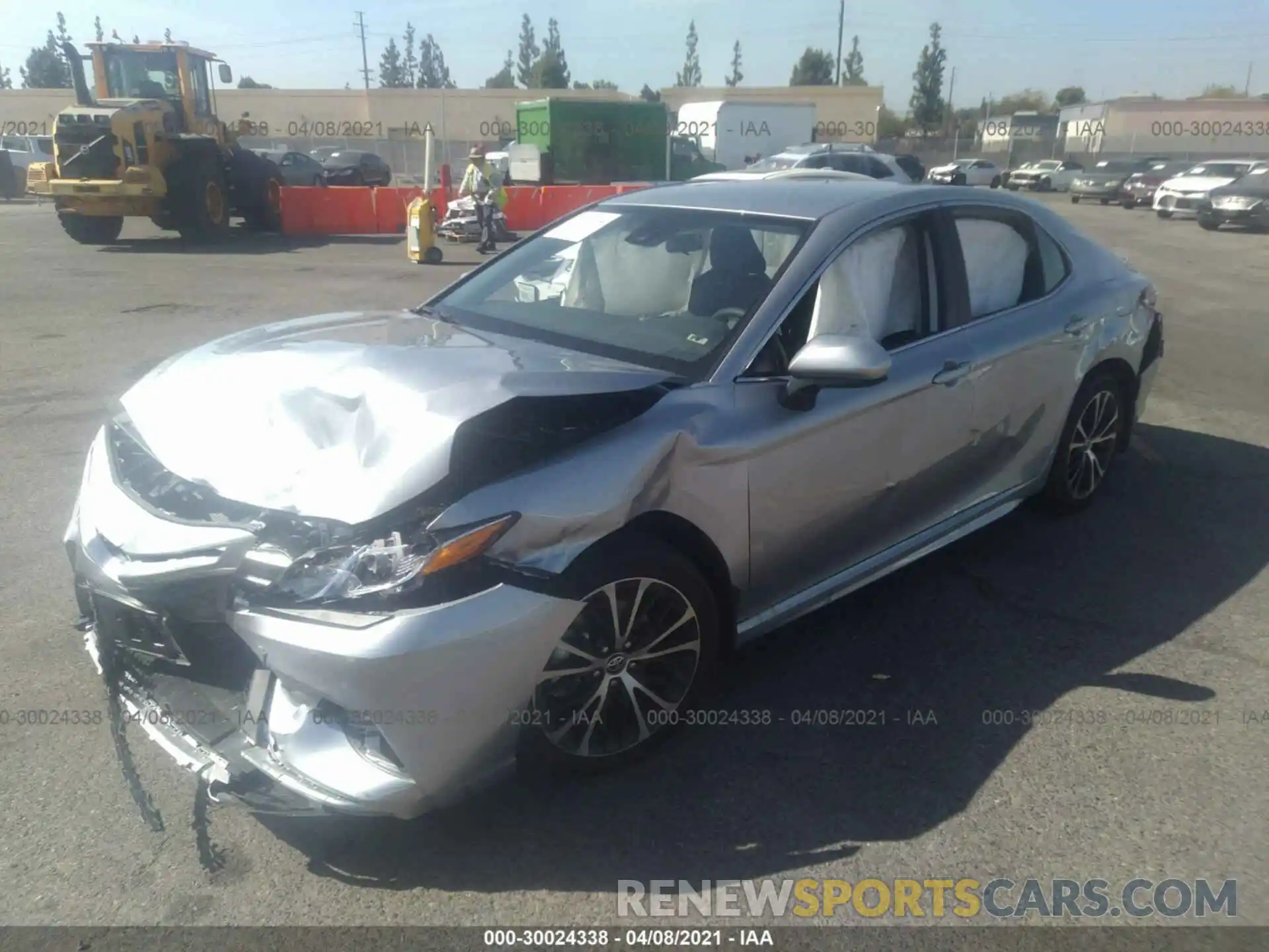 2 Photograph of a damaged car 4T1G11AK2LU502602 TOYOTA CAMRY 2020