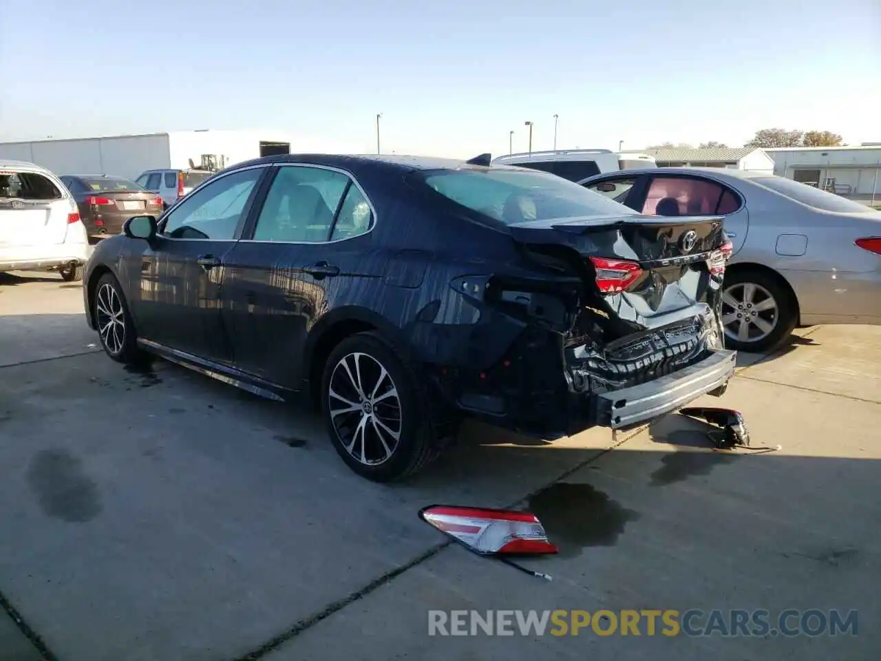 3 Photograph of a damaged car 4T1G11AK2LU503023 TOYOTA CAMRY 2020