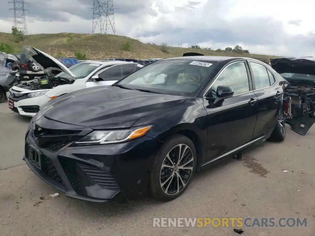 2 Photograph of a damaged car 4T1G11AK2LU505497 TOYOTA CAMRY 2020