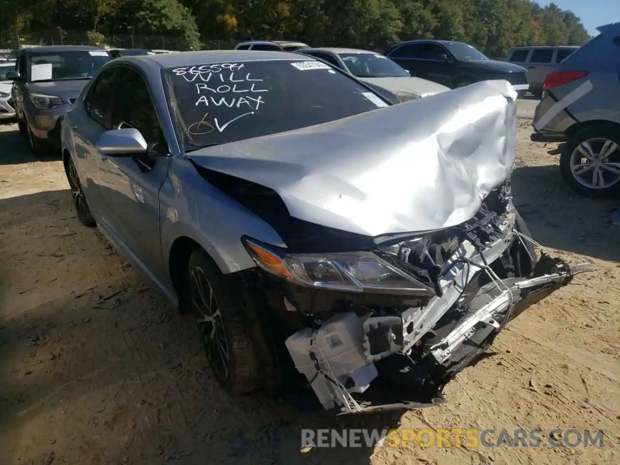 1 Photograph of a damaged car 4T1G11AK2LU865594 TOYOTA CAMRY 2020