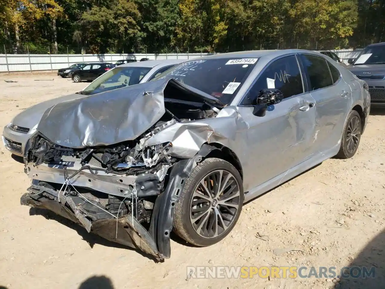 2 Photograph of a damaged car 4T1G11AK2LU865594 TOYOTA CAMRY 2020