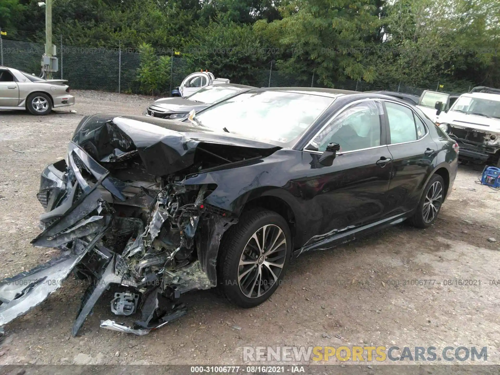 2 Photograph of a damaged car 4T1G11AK2LU875896 TOYOTA CAMRY 2020