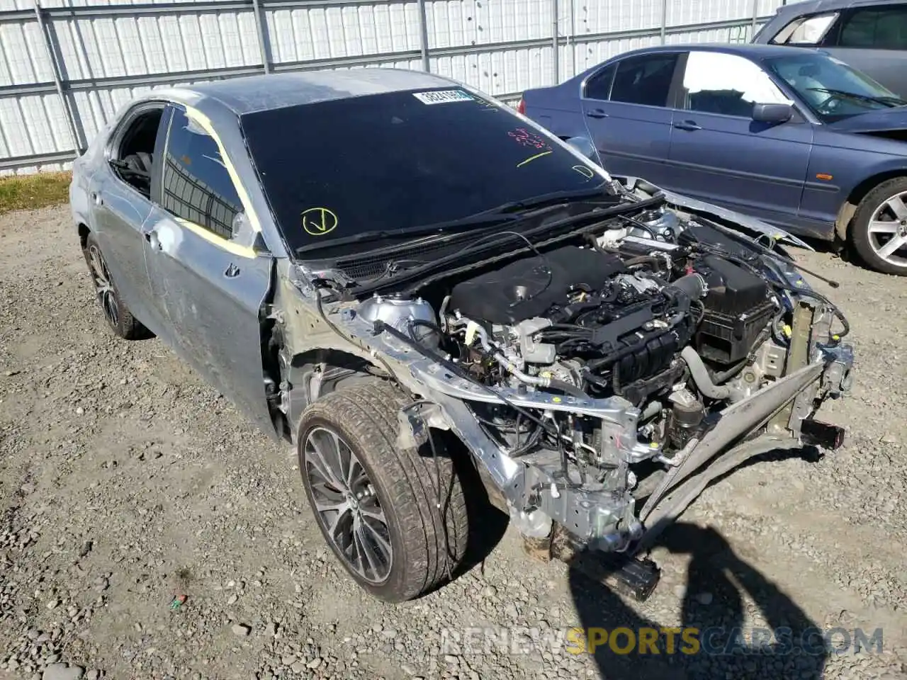 1 Photograph of a damaged car 4T1G11AK2LU886803 TOYOTA CAMRY 2020