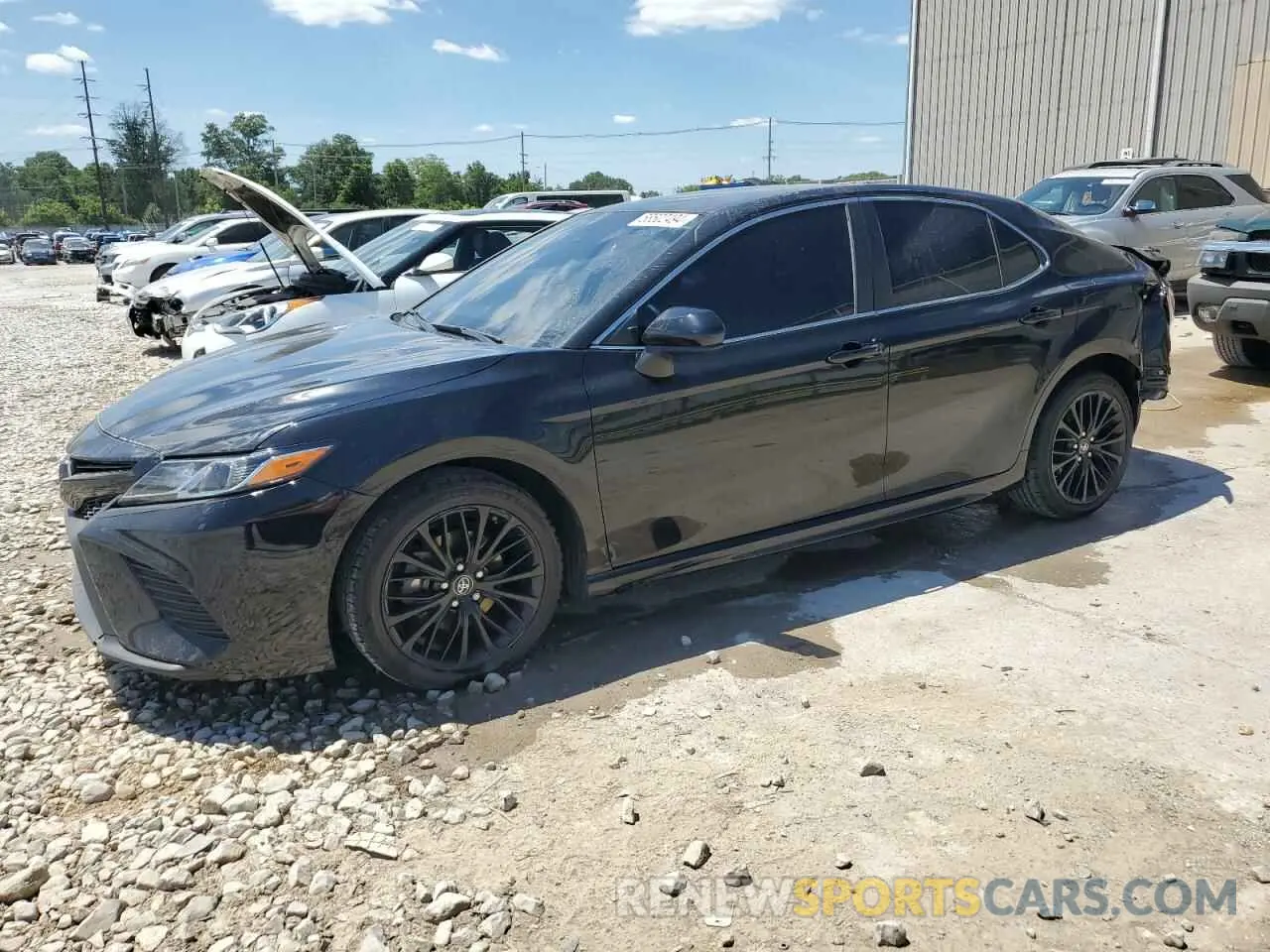 1 Photograph of a damaged car 4T1G11AK2LU893122 TOYOTA CAMRY 2020