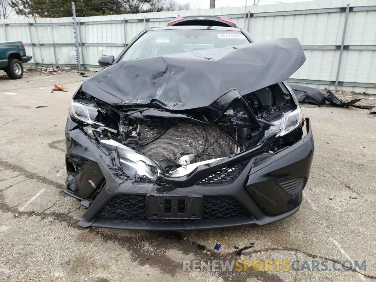 9 Photograph of a damaged car 4T1G11AK2LU897901 TOYOTA CAMRY 2020