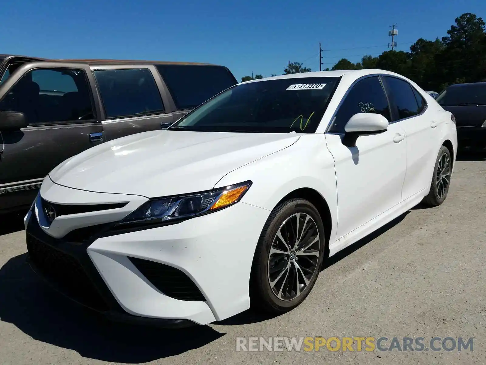 2 Photograph of a damaged car 4T1G11AK2LU904362 TOYOTA CAMRY 2020