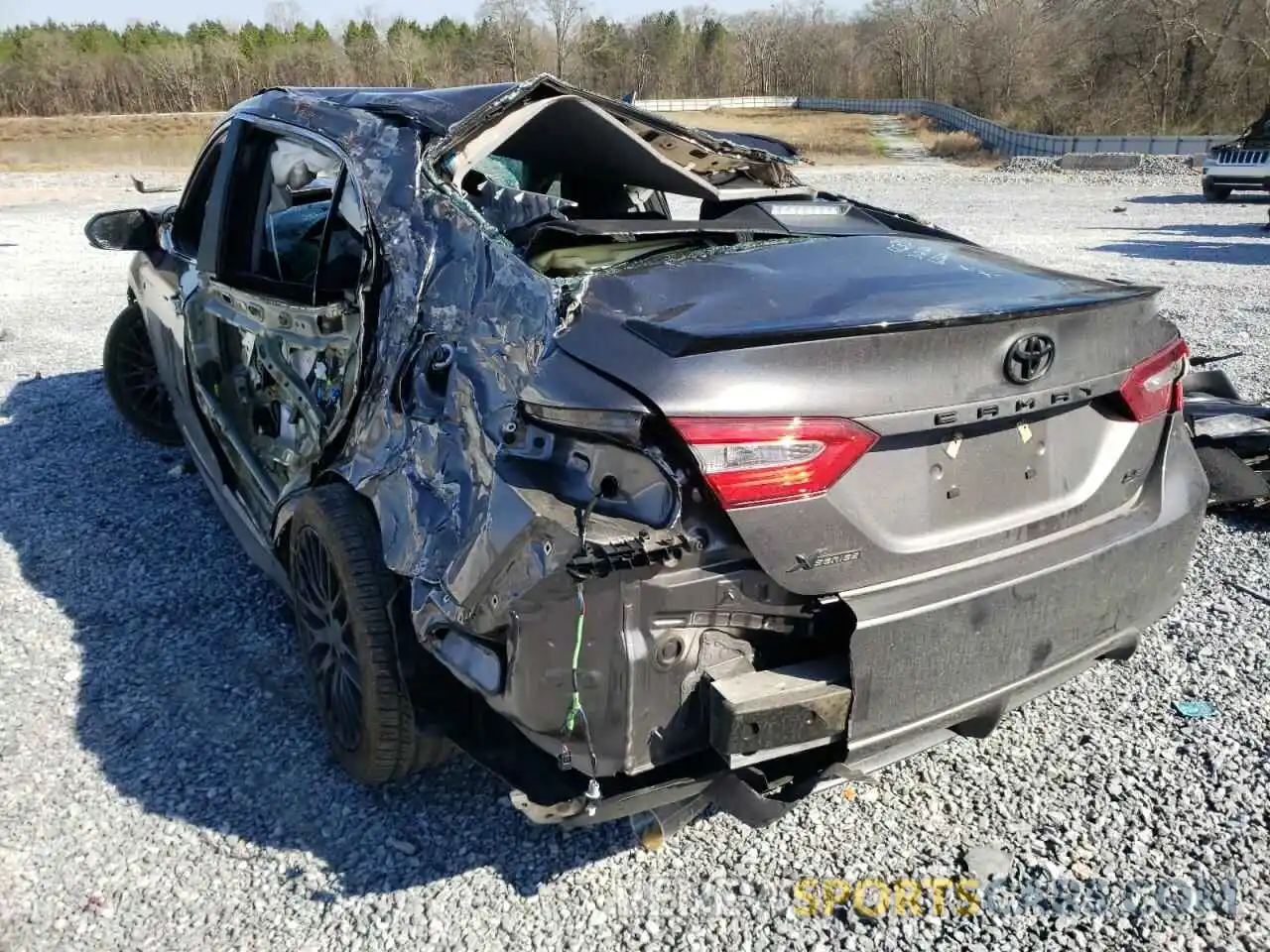 3 Photograph of a damaged car 4T1G11AK2LU916320 TOYOTA CAMRY 2020