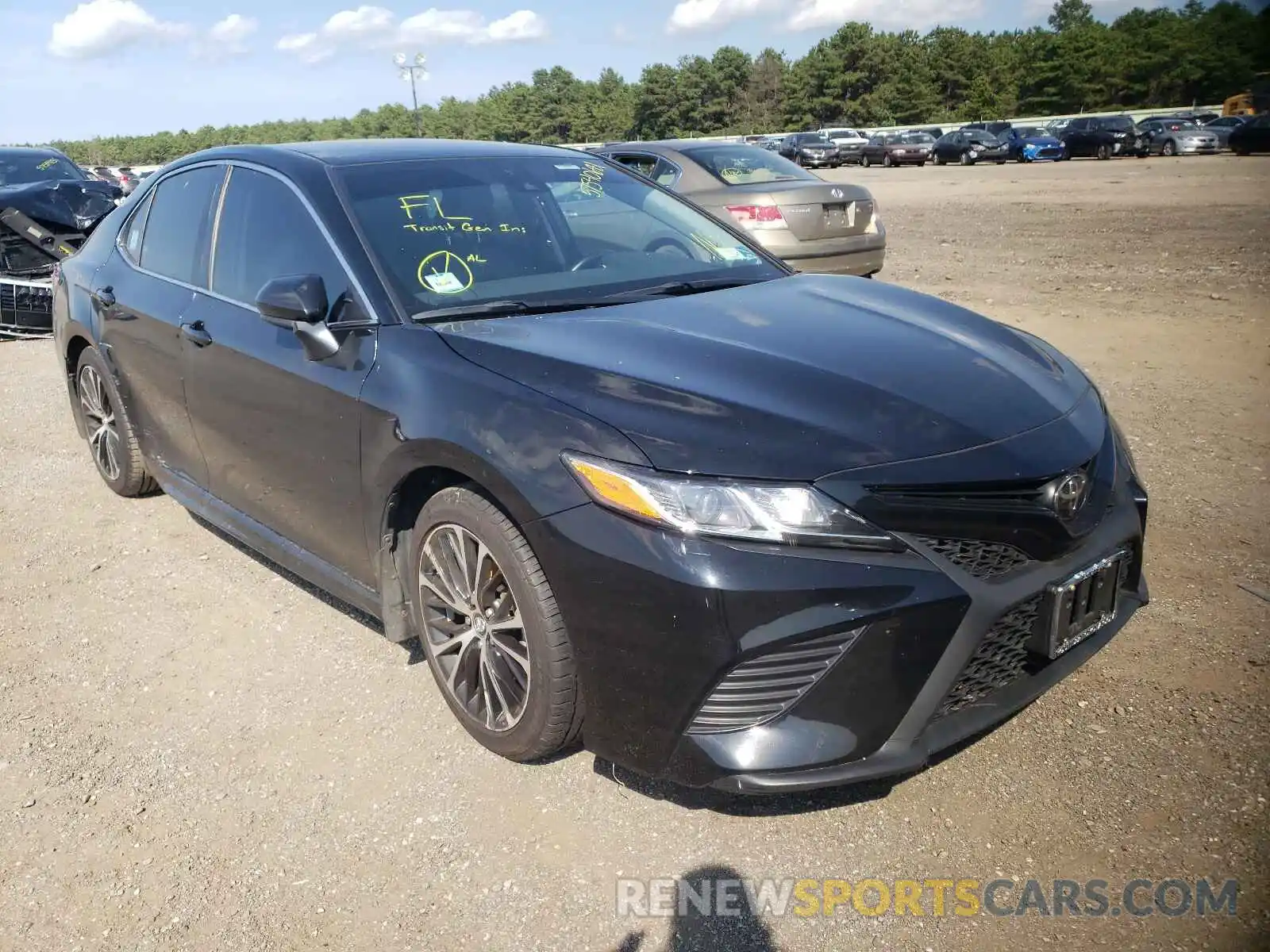 1 Photograph of a damaged car 4T1G11AK2LU920643 TOYOTA CAMRY 2020