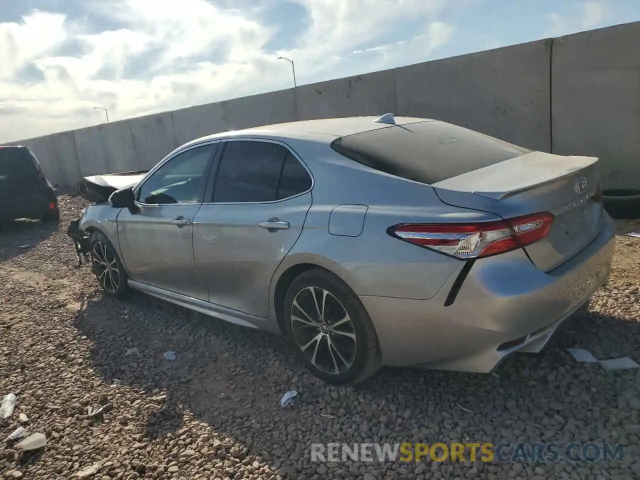 2 Photograph of a damaged car 4T1G11AK2LU929780 TOYOTA CAMRY 2020