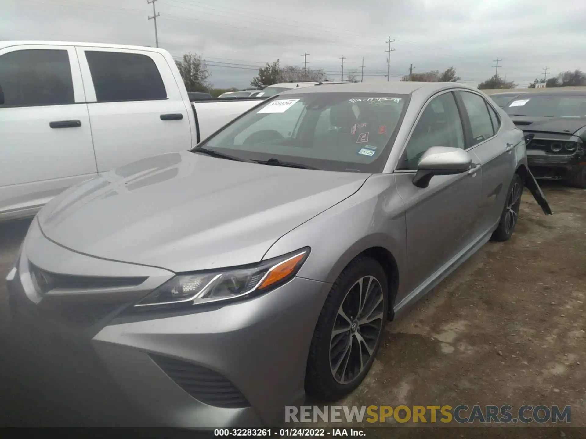 2 Photograph of a damaged car 4T1G11AK2LU929973 TOYOTA CAMRY 2020