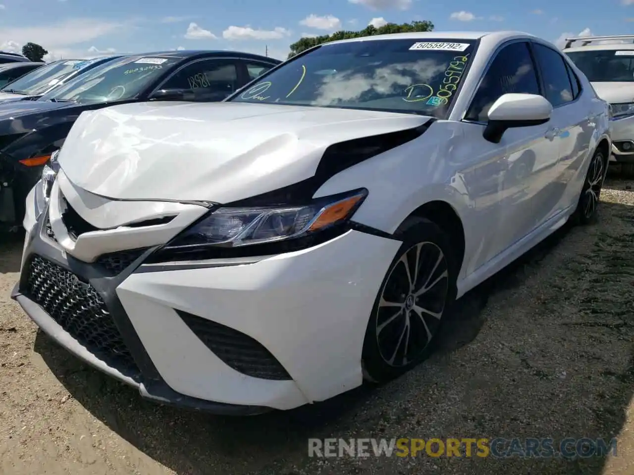 2 Photograph of a damaged car 4T1G11AK2LU935322 TOYOTA CAMRY 2020