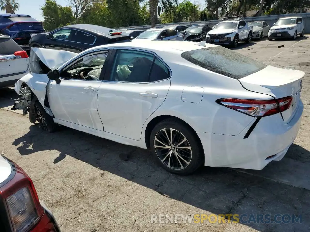 2 Photograph of a damaged car 4T1G11AK2LU942853 TOYOTA CAMRY 2020