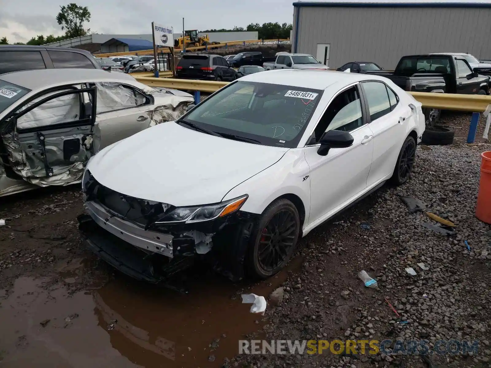 2 Photograph of a damaged car 4T1G11AK2LU956154 TOYOTA CAMRY 2020