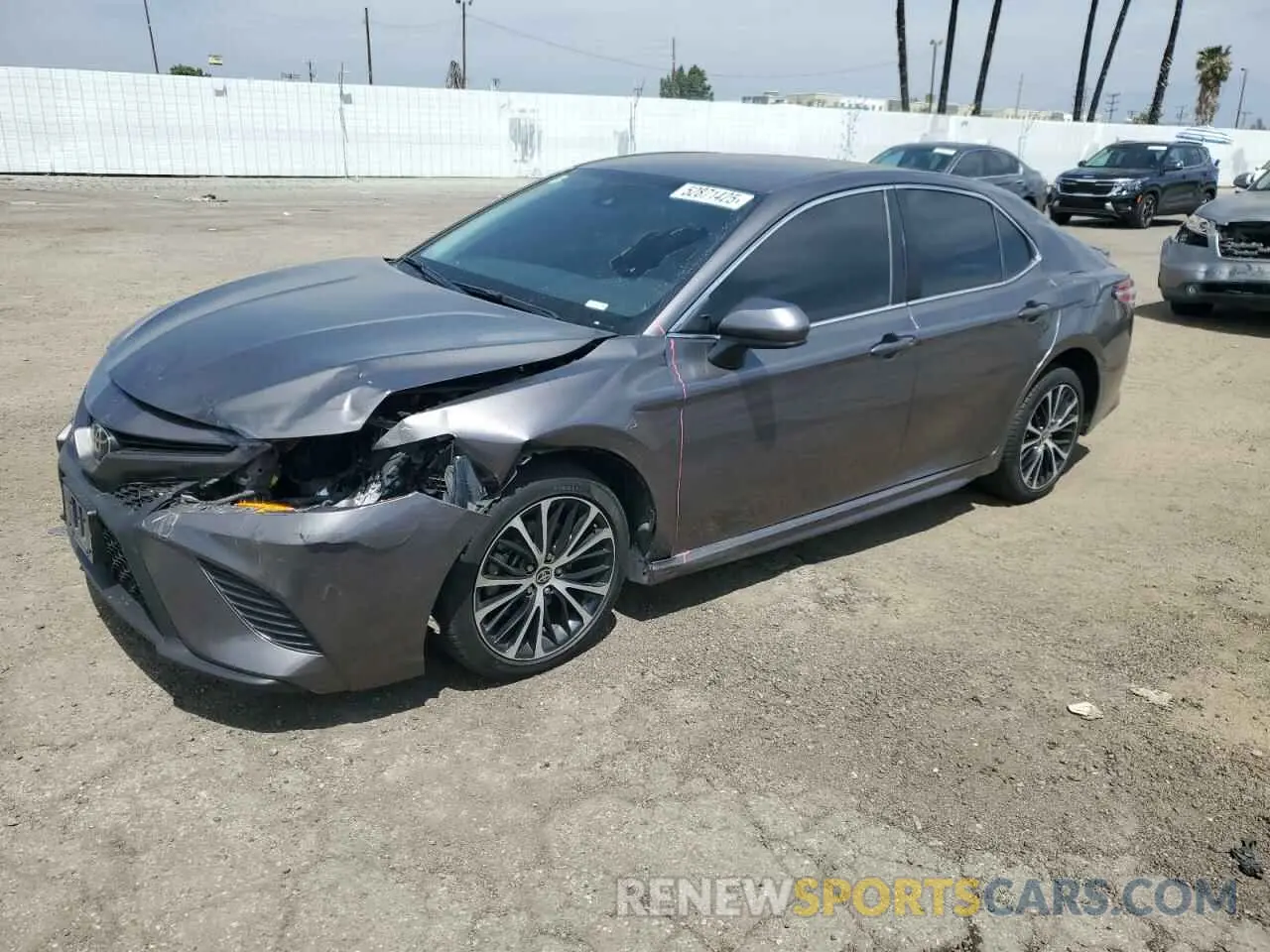 1 Photograph of a damaged car 4T1G11AK2LU962018 TOYOTA CAMRY 2020