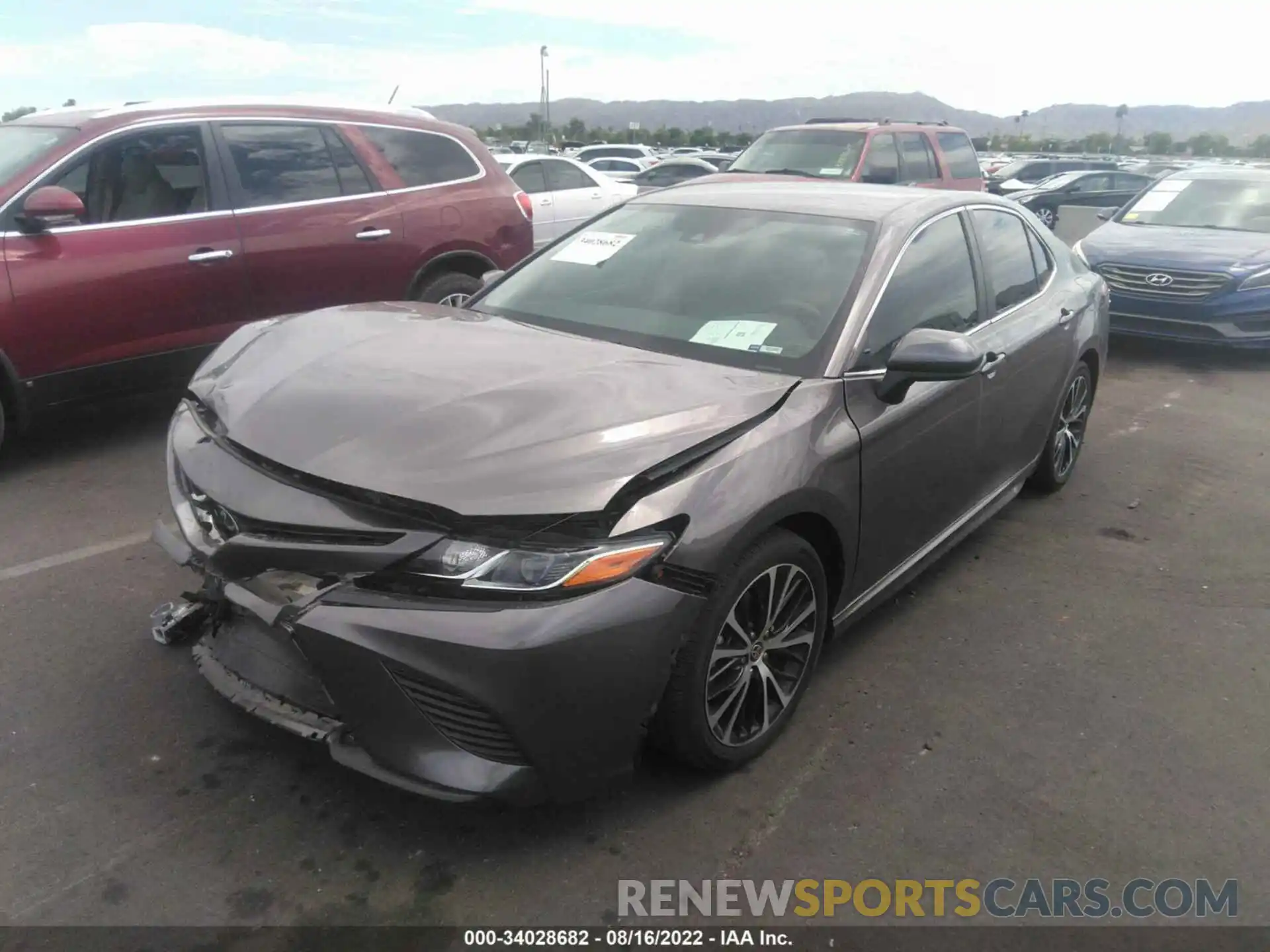 2 Photograph of a damaged car 4T1G11AK2LU962858 TOYOTA CAMRY 2020