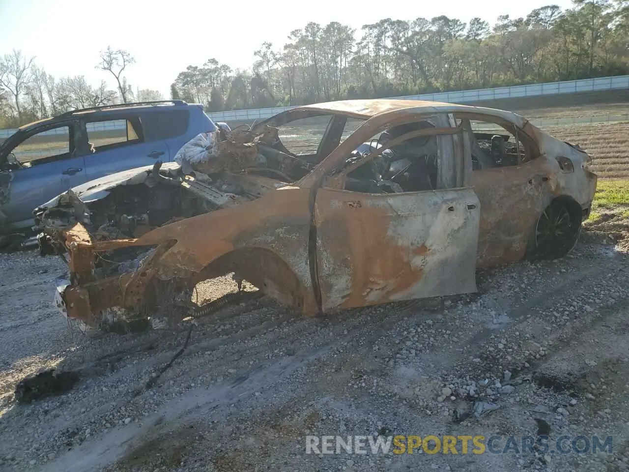 1 Photograph of a damaged car 4T1G11AK2LU972600 TOYOTA CAMRY 2020