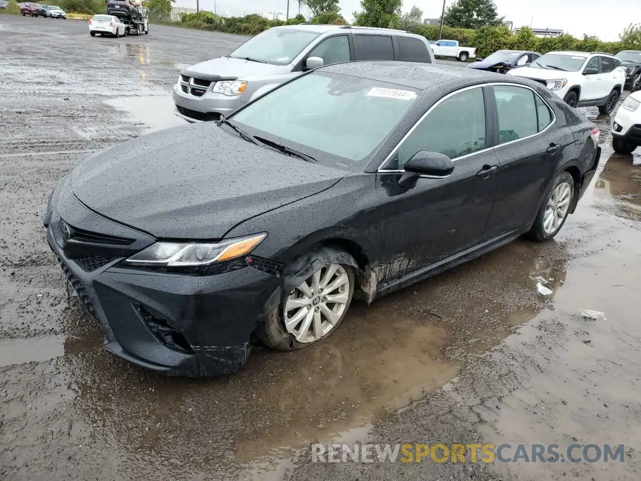 1 Photograph of a damaged car 4T1G11AK2LU974850 TOYOTA CAMRY 2020