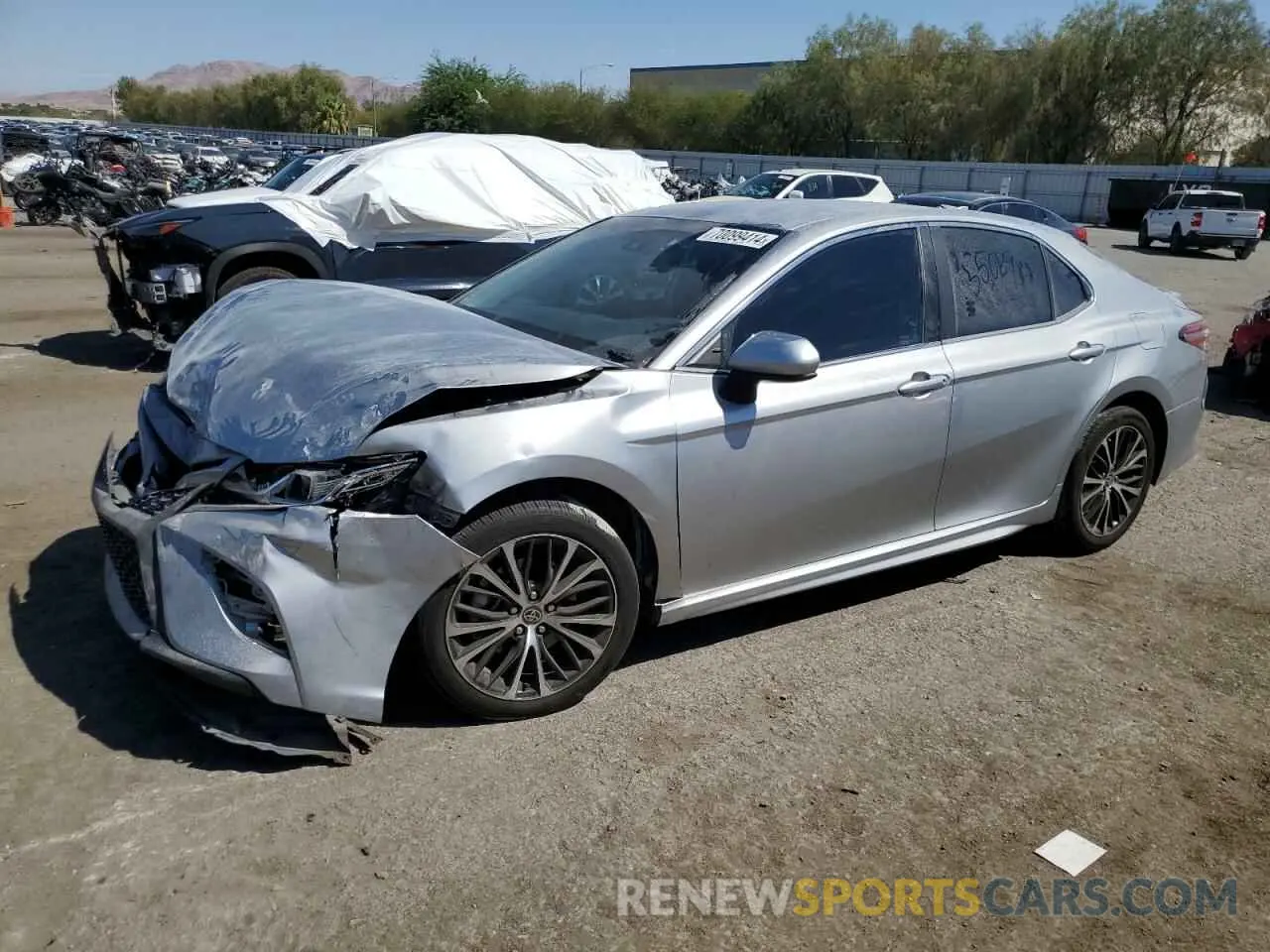 1 Photograph of a damaged car 4T1G11AK2LU975464 TOYOTA CAMRY 2020