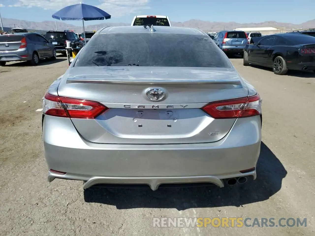6 Photograph of a damaged car 4T1G11AK2LU975464 TOYOTA CAMRY 2020