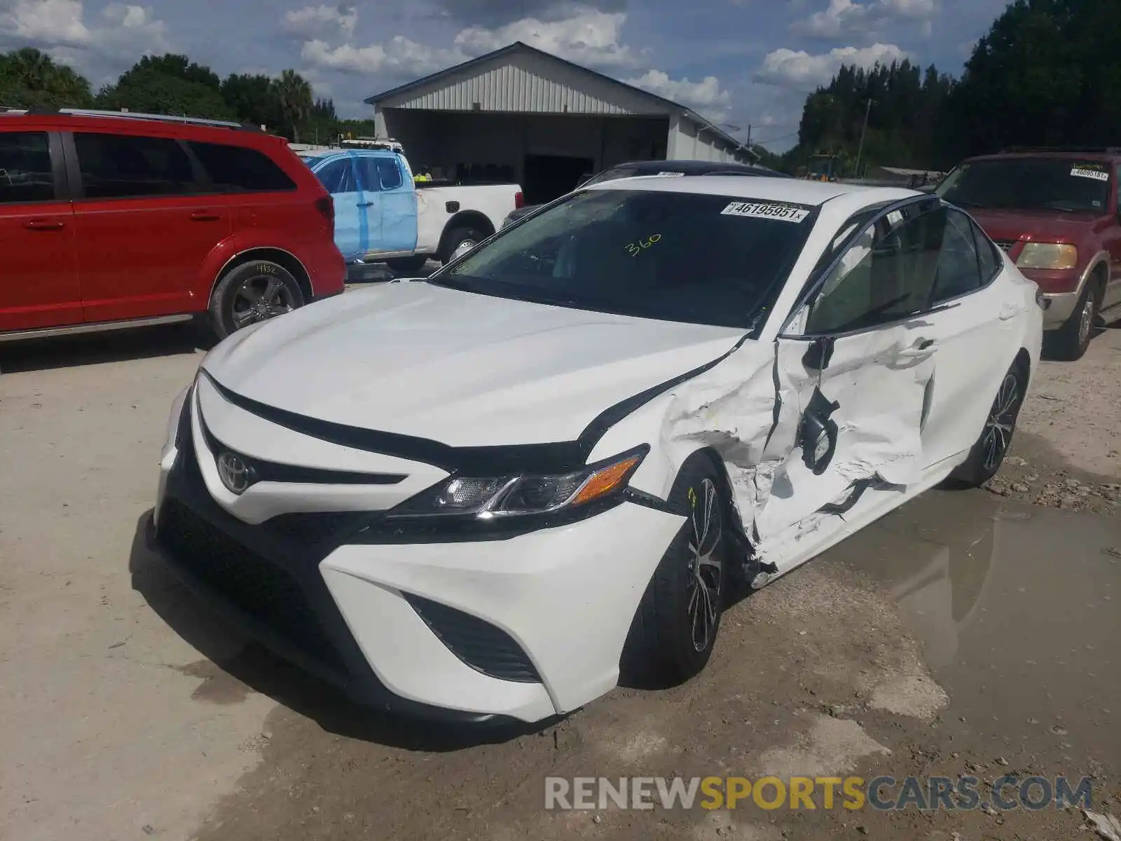 2 Photograph of a damaged car 4T1G11AK2LU983984 TOYOTA CAMRY 2020