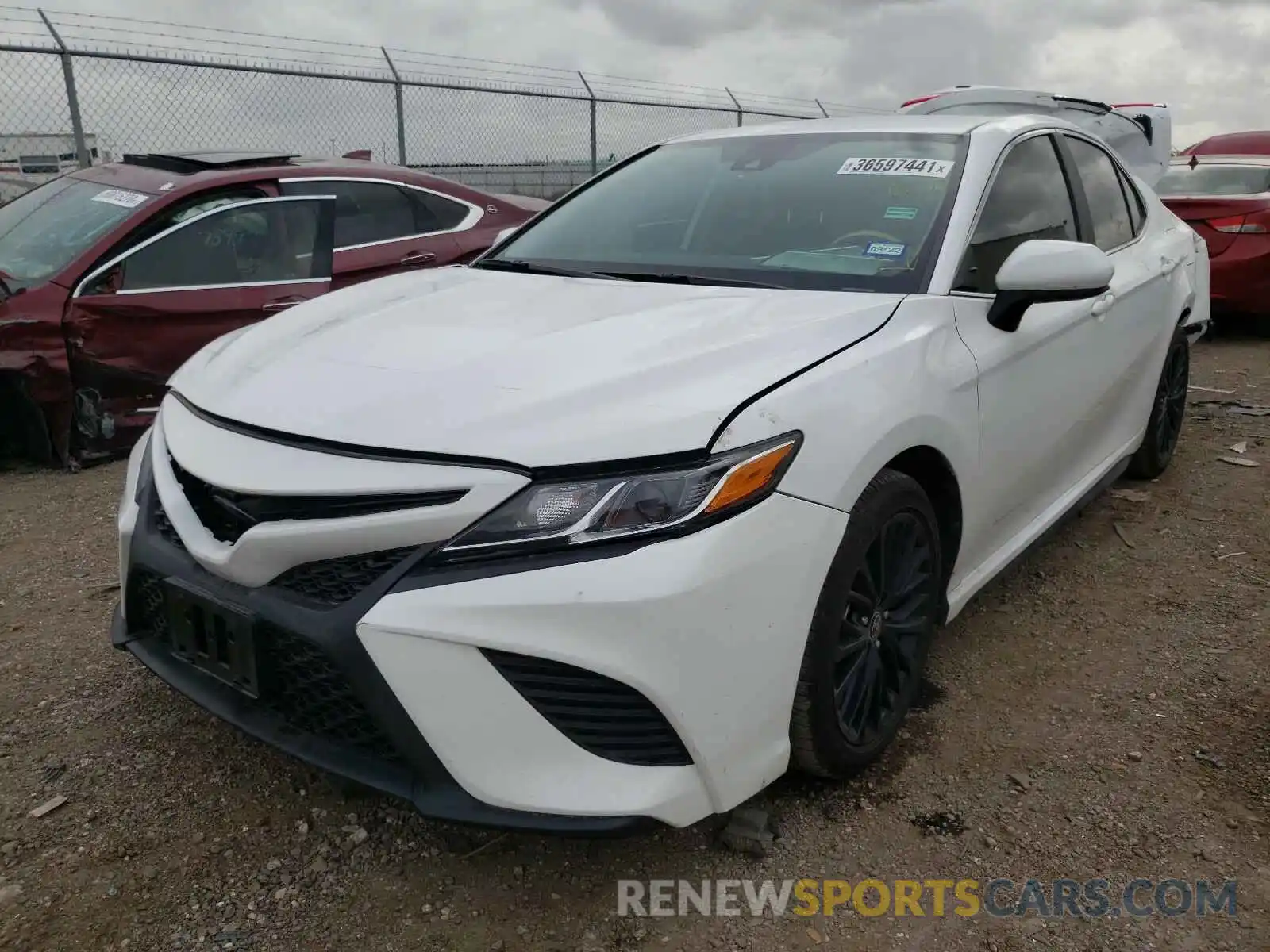 2 Photograph of a damaged car 4T1G11AK2LU986223 TOYOTA CAMRY 2020