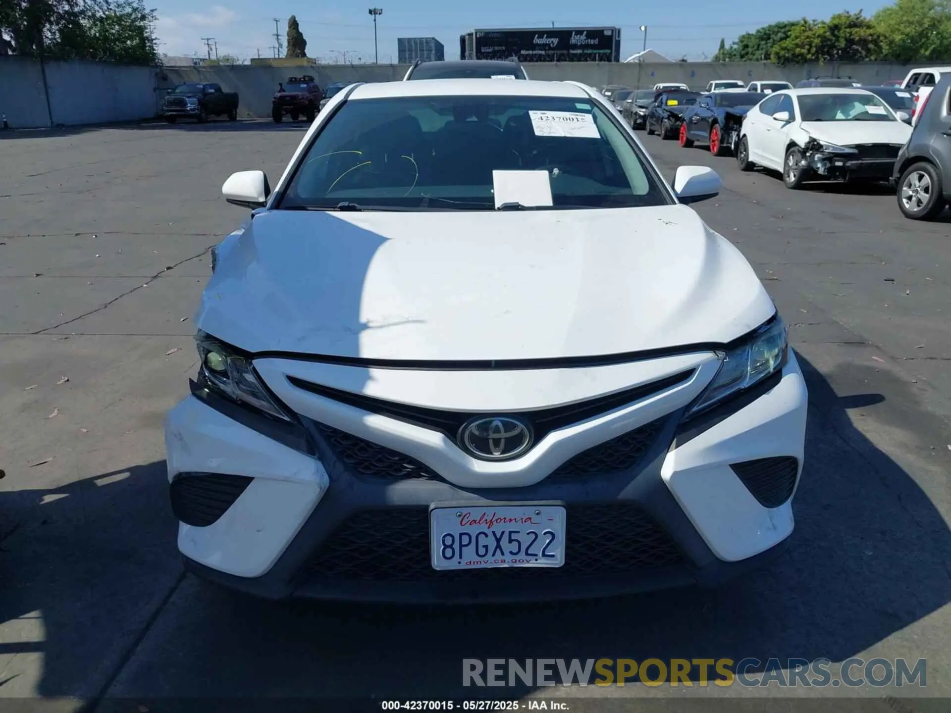 13 Photograph of a damaged car 4T1G11AK3LU312906 TOYOTA CAMRY 2020