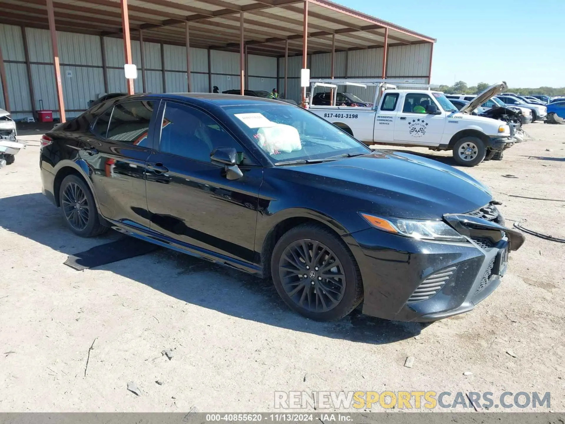 1 Photograph of a damaged car 4T1G11AK3LU319211 TOYOTA CAMRY 2020