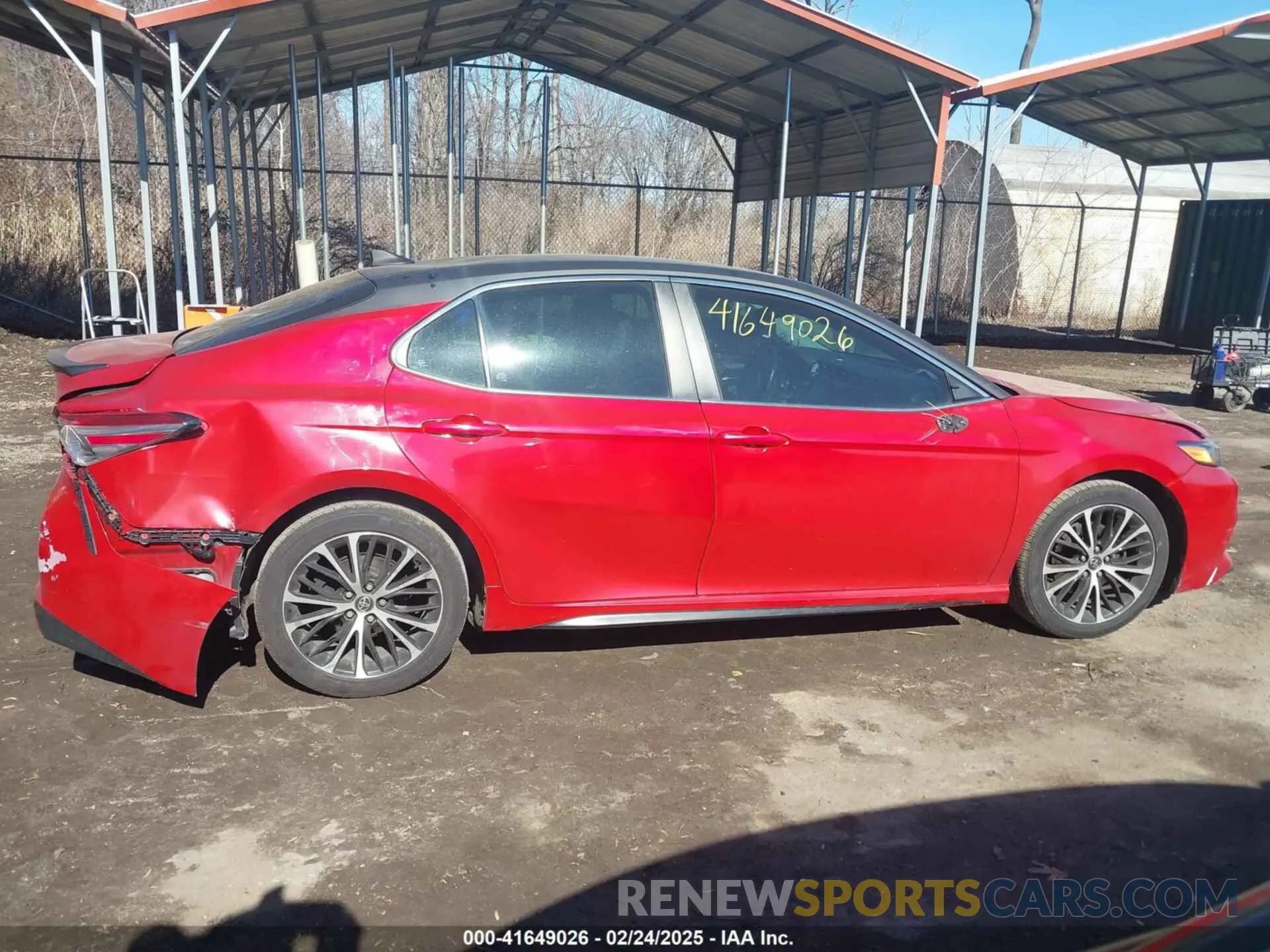 13 Photograph of a damaged car 4T1G11AK3LU320214 TOYOTA CAMRY 2020