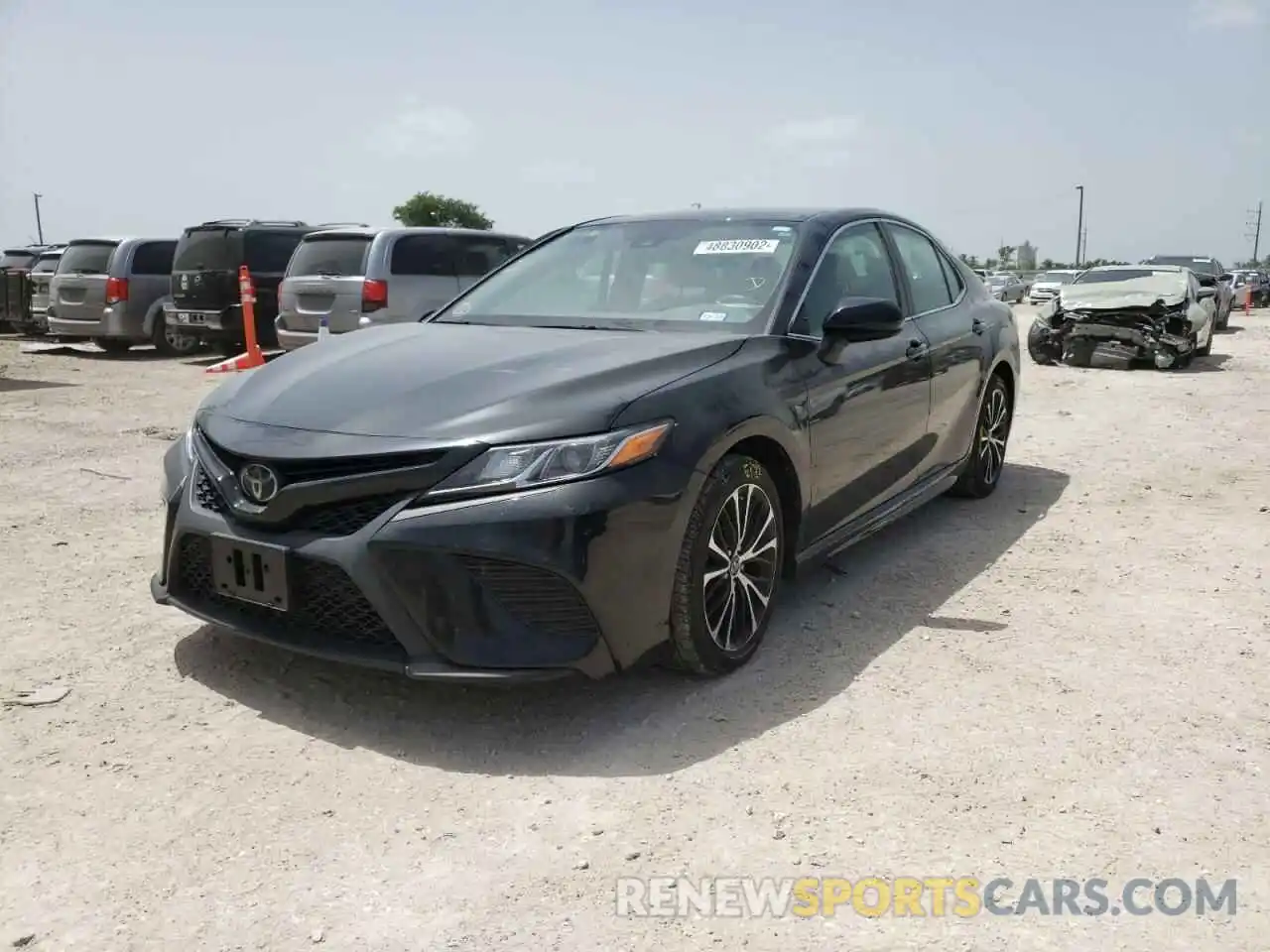 2 Photograph of a damaged car 4T1G11AK3LU320536 TOYOTA CAMRY 2020