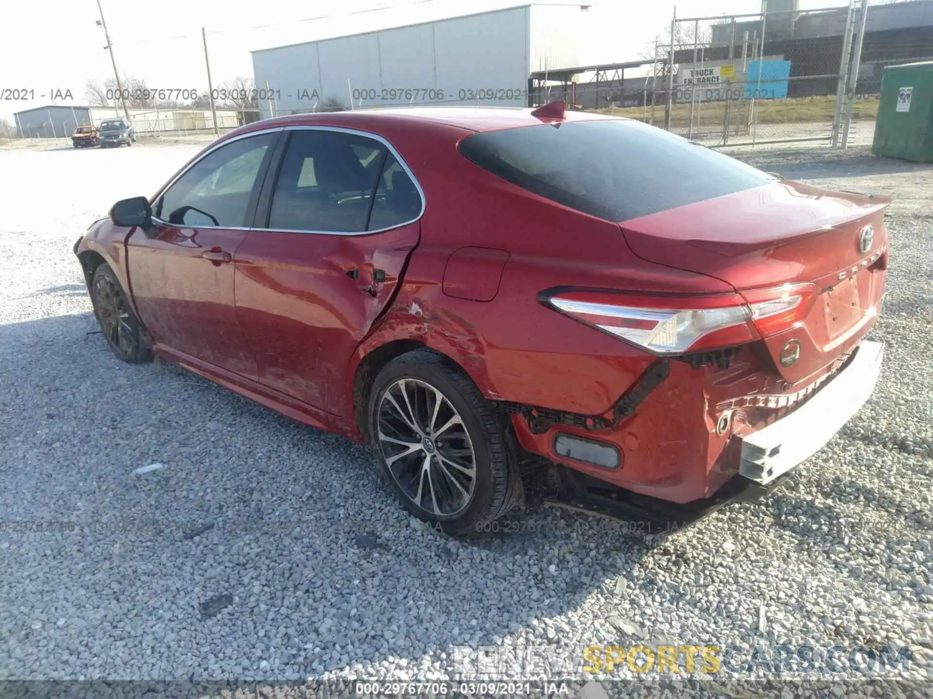 3 Photograph of a damaged car 4T1G11AK3LU321038 TOYOTA CAMRY 2020