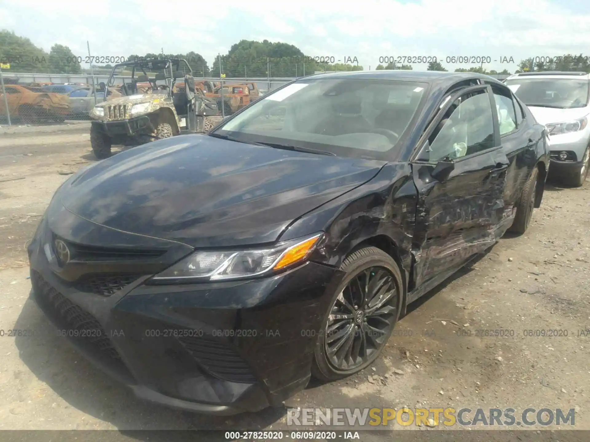 2 Photograph of a damaged car 4T1G11AK3LU324909 TOYOTA CAMRY 2020