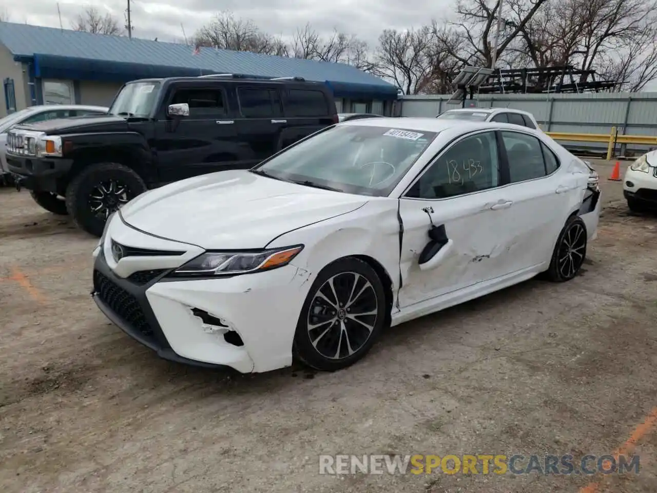 2 Photograph of a damaged car 4T1G11AK3LU329284 TOYOTA CAMRY 2020