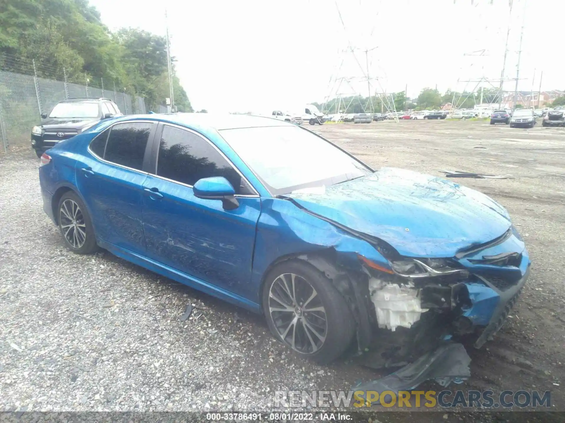 1 Photograph of a damaged car 4T1G11AK3LU334274 TOYOTA CAMRY 2020