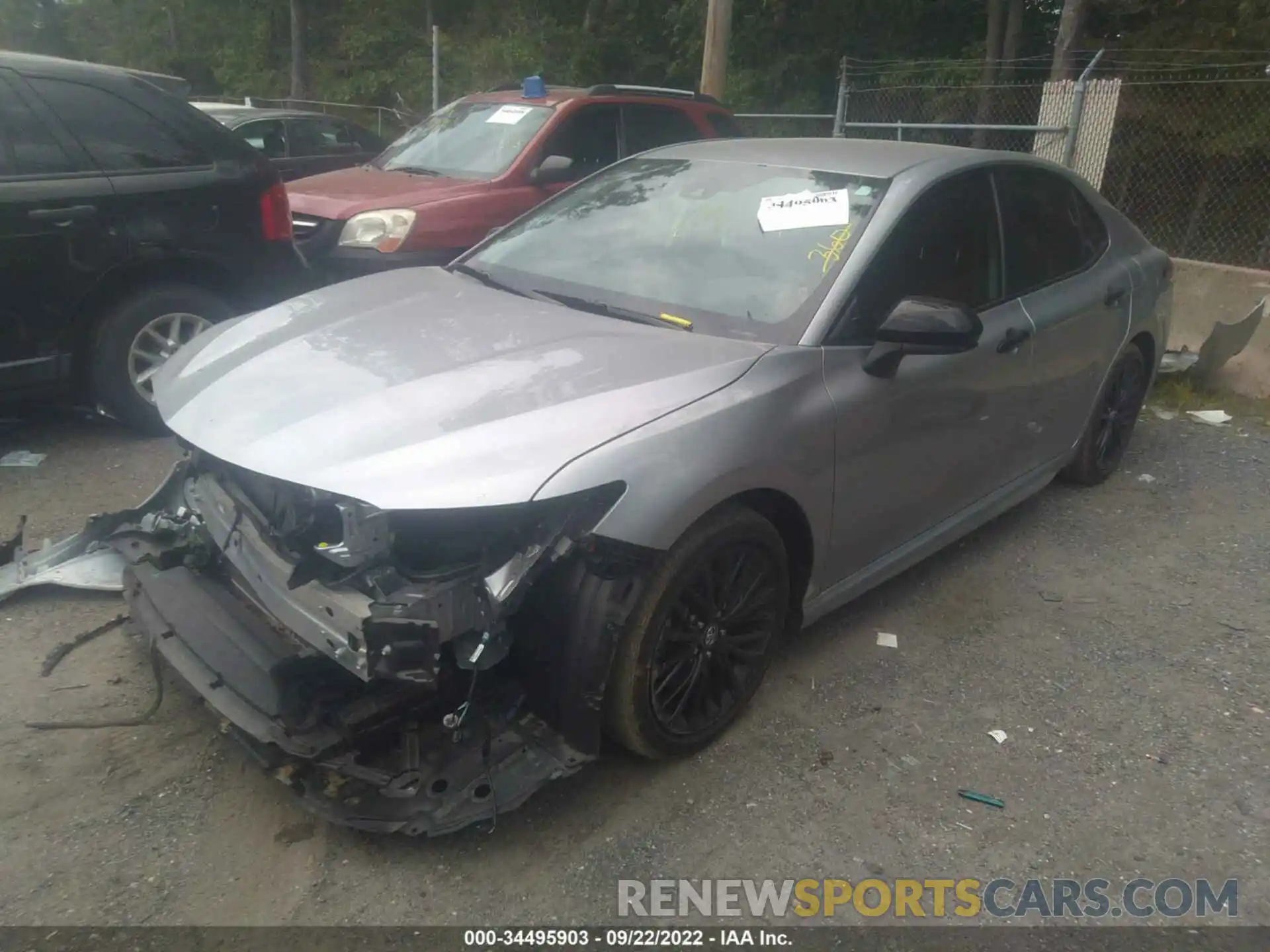 2 Photograph of a damaged car 4T1G11AK3LU339023 TOYOTA CAMRY 2020