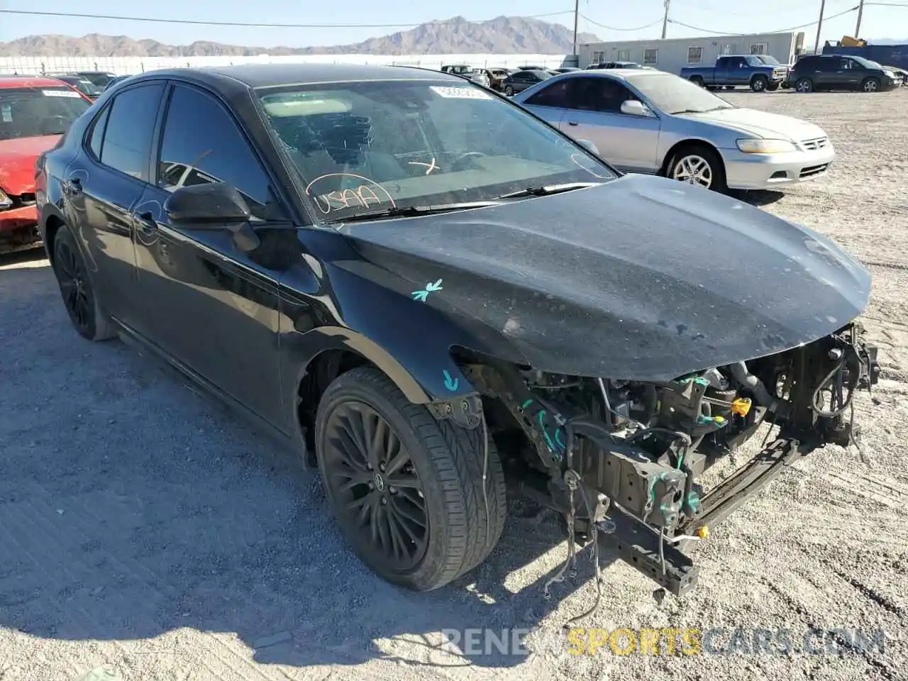 1 Photograph of a damaged car 4T1G11AK3LU339748 TOYOTA CAMRY 2020