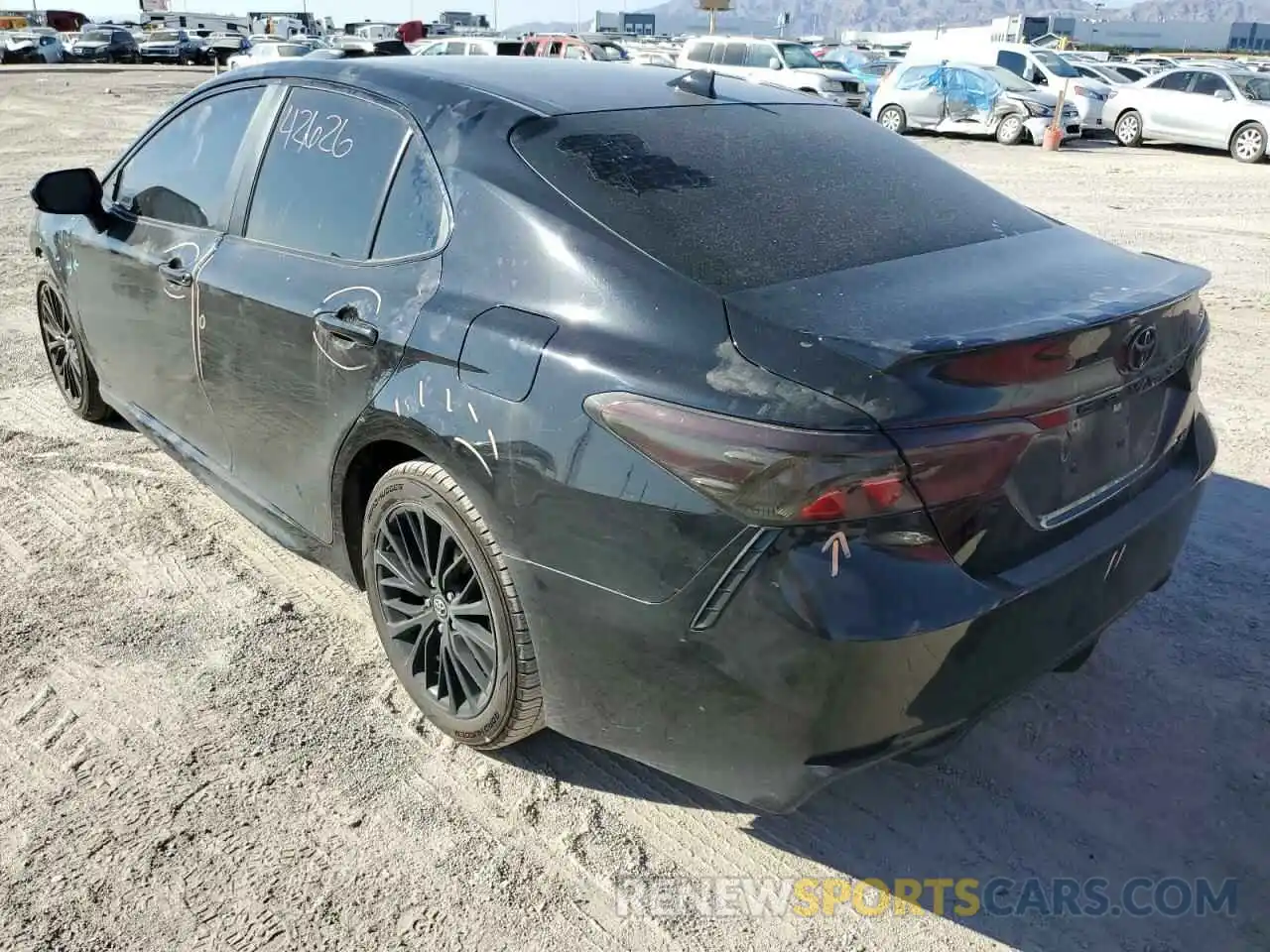 3 Photograph of a damaged car 4T1G11AK3LU339748 TOYOTA CAMRY 2020