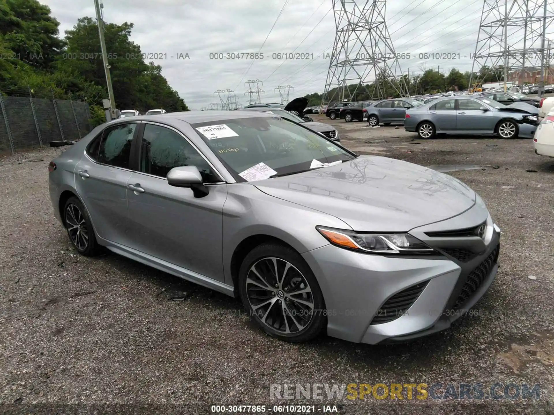 1 Photograph of a damaged car 4T1G11AK3LU346344 TOYOTA CAMRY 2020