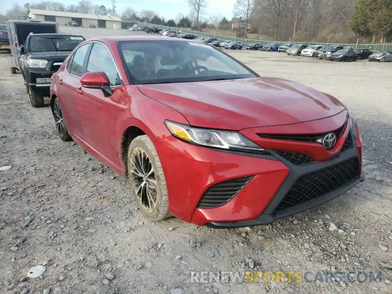 1 Photograph of a damaged car 4T1G11AK3LU349390 TOYOTA CAMRY 2020