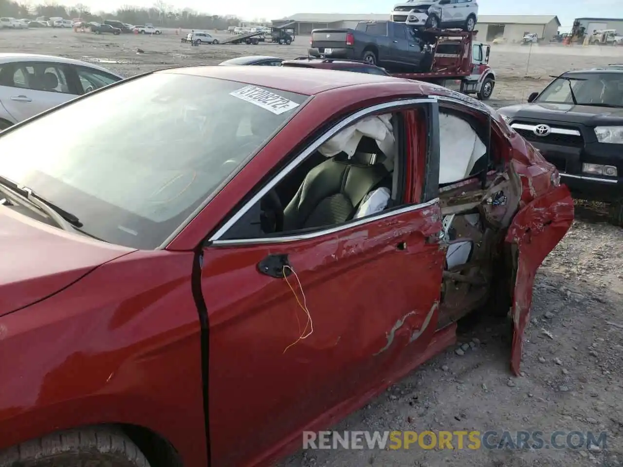 9 Photograph of a damaged car 4T1G11AK3LU349390 TOYOTA CAMRY 2020