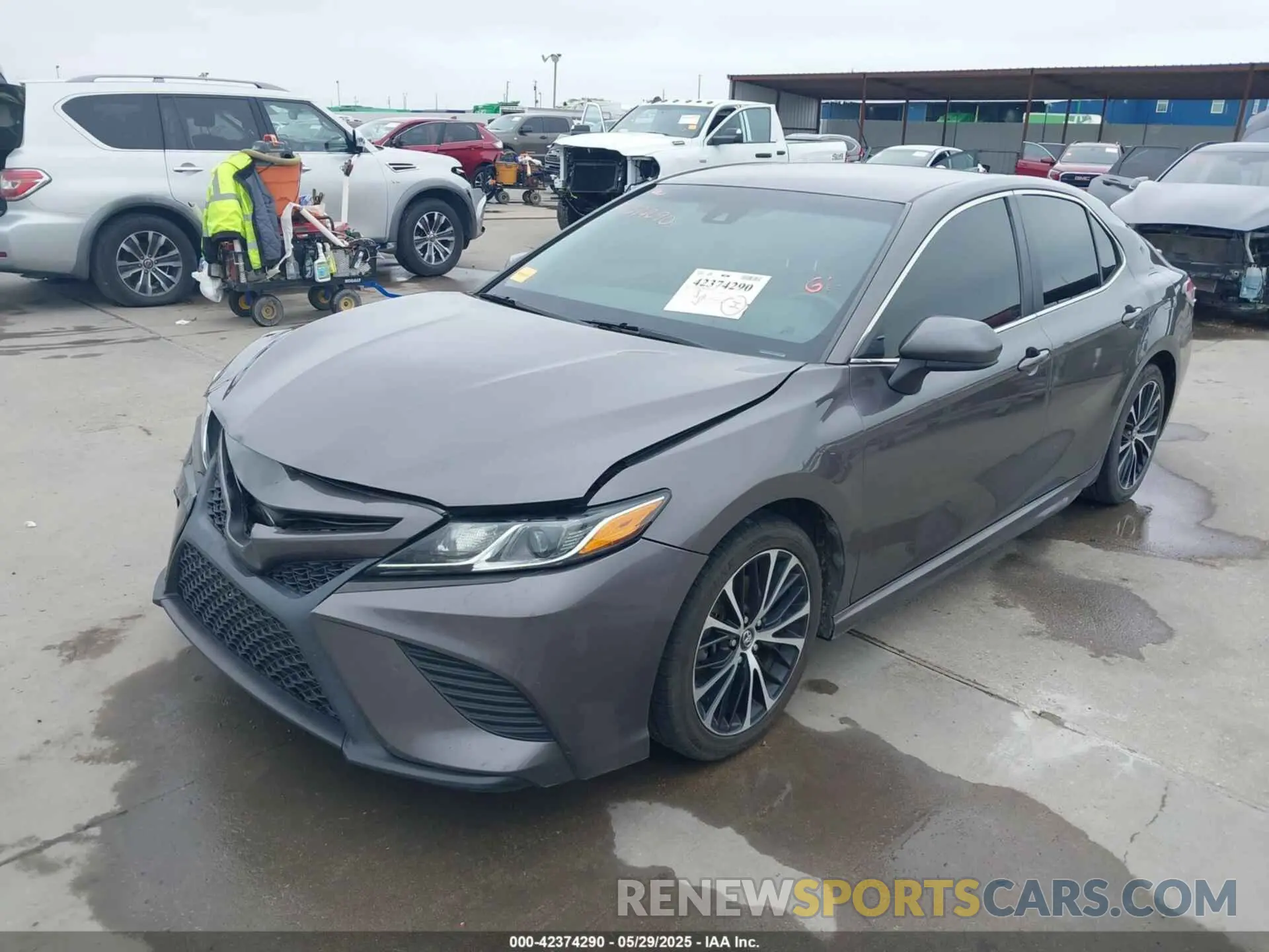 2 Photograph of a damaged car 4T1G11AK3LU349972 TOYOTA CAMRY 2020