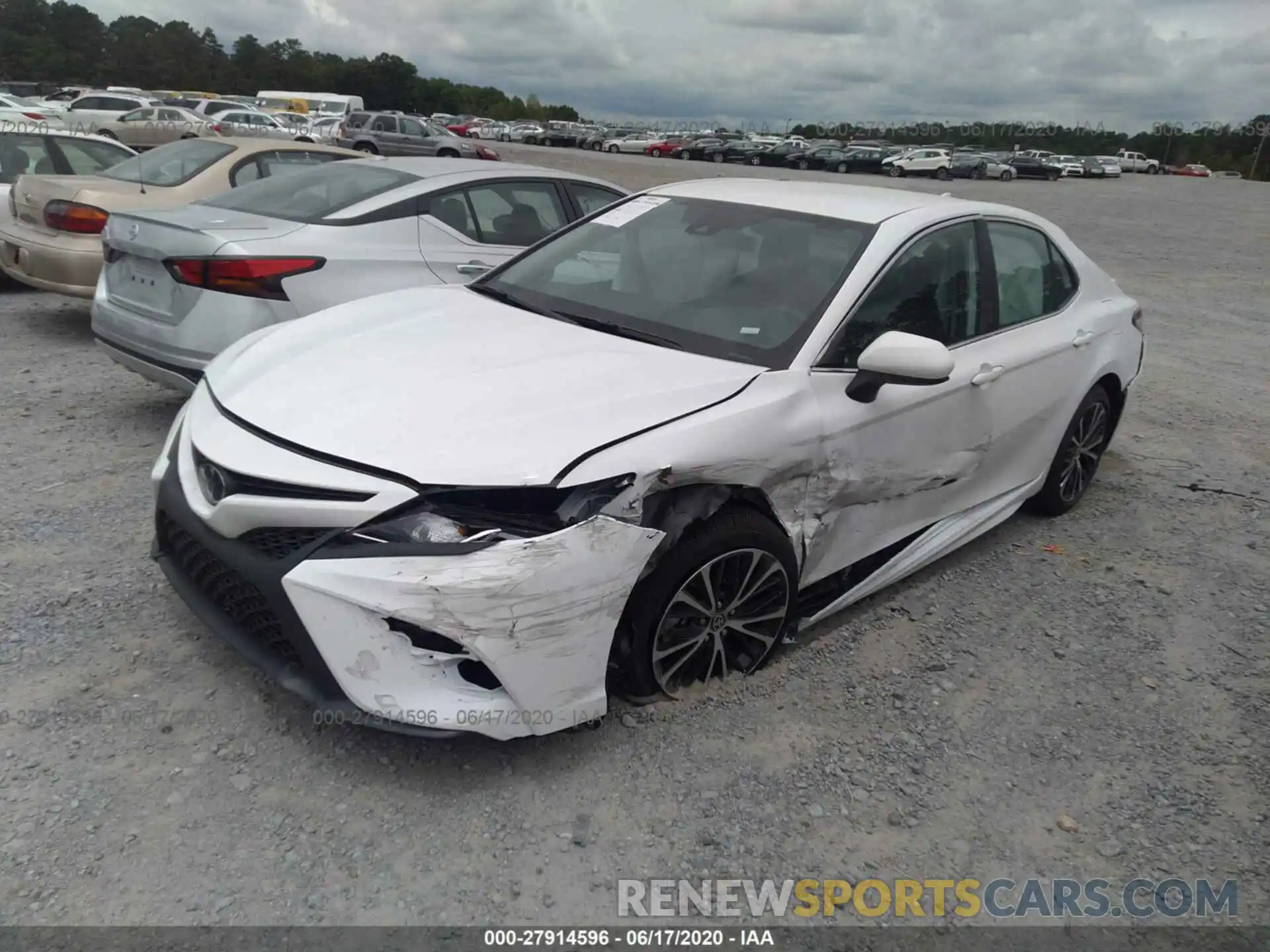 2 Photograph of a damaged car 4T1G11AK3LU359773 TOYOTA CAMRY 2020