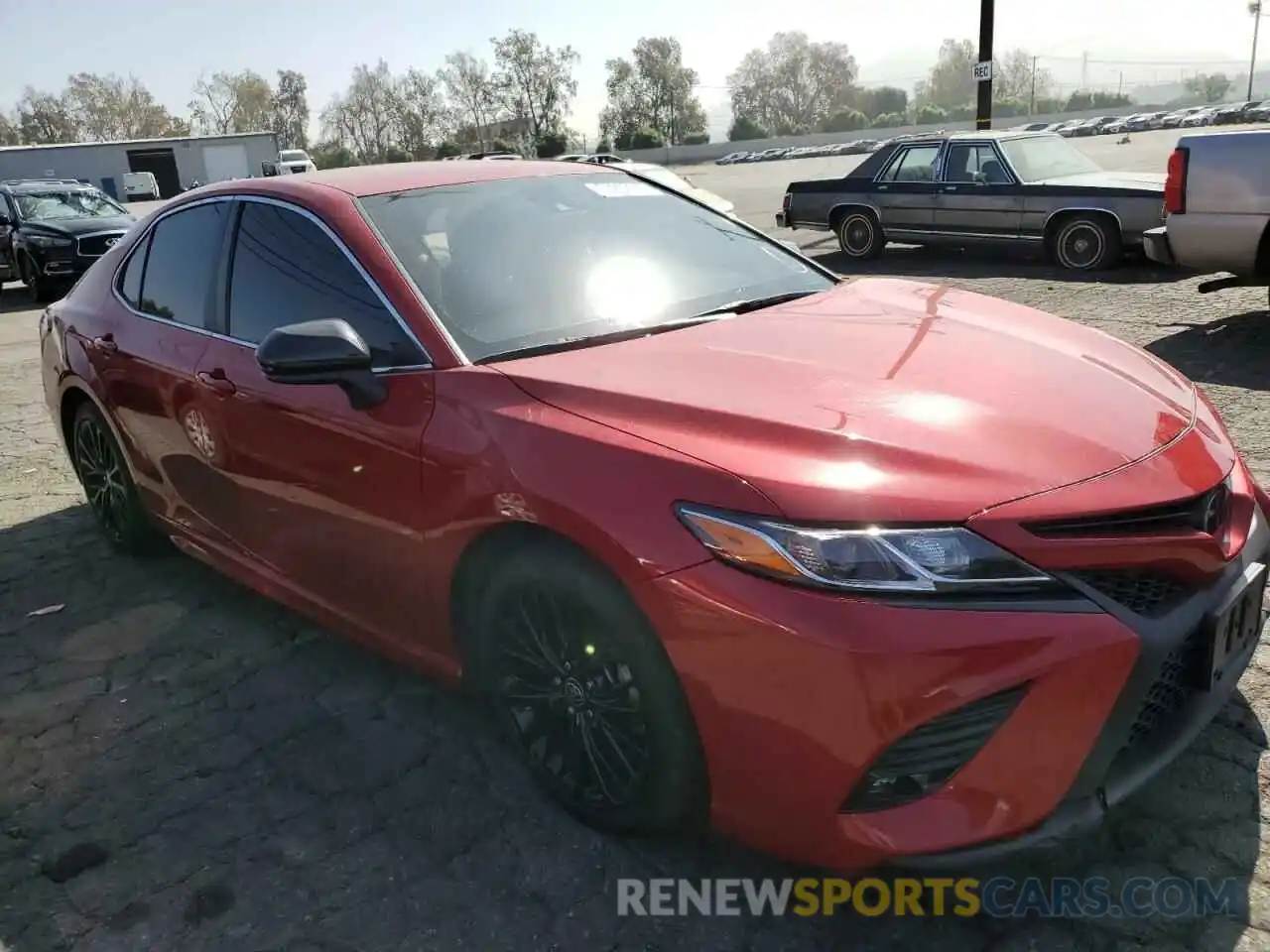 1 Photograph of a damaged car 4T1G11AK3LU369672 TOYOTA CAMRY 2020