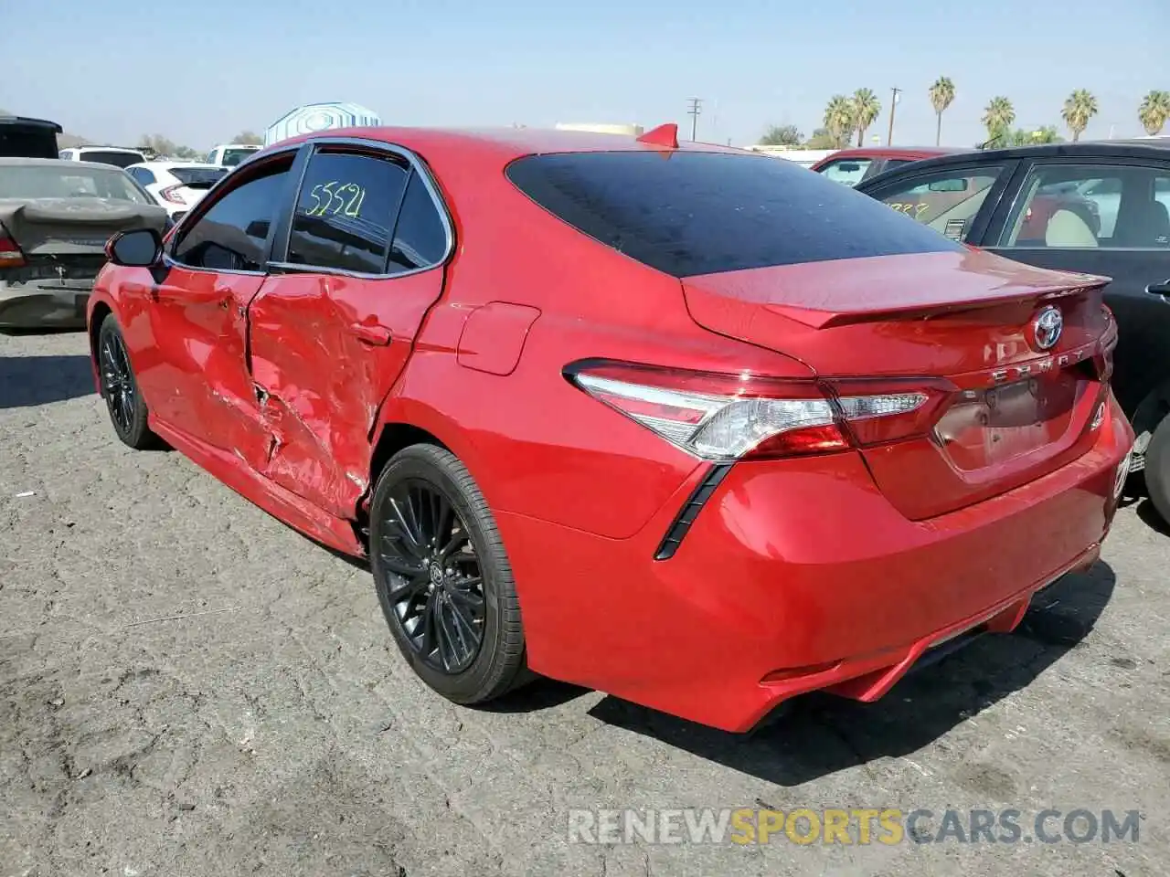 3 Photograph of a damaged car 4T1G11AK3LU369672 TOYOTA CAMRY 2020